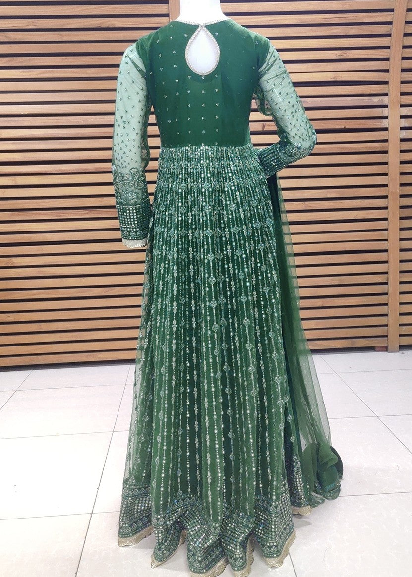 net Unstitched in Green