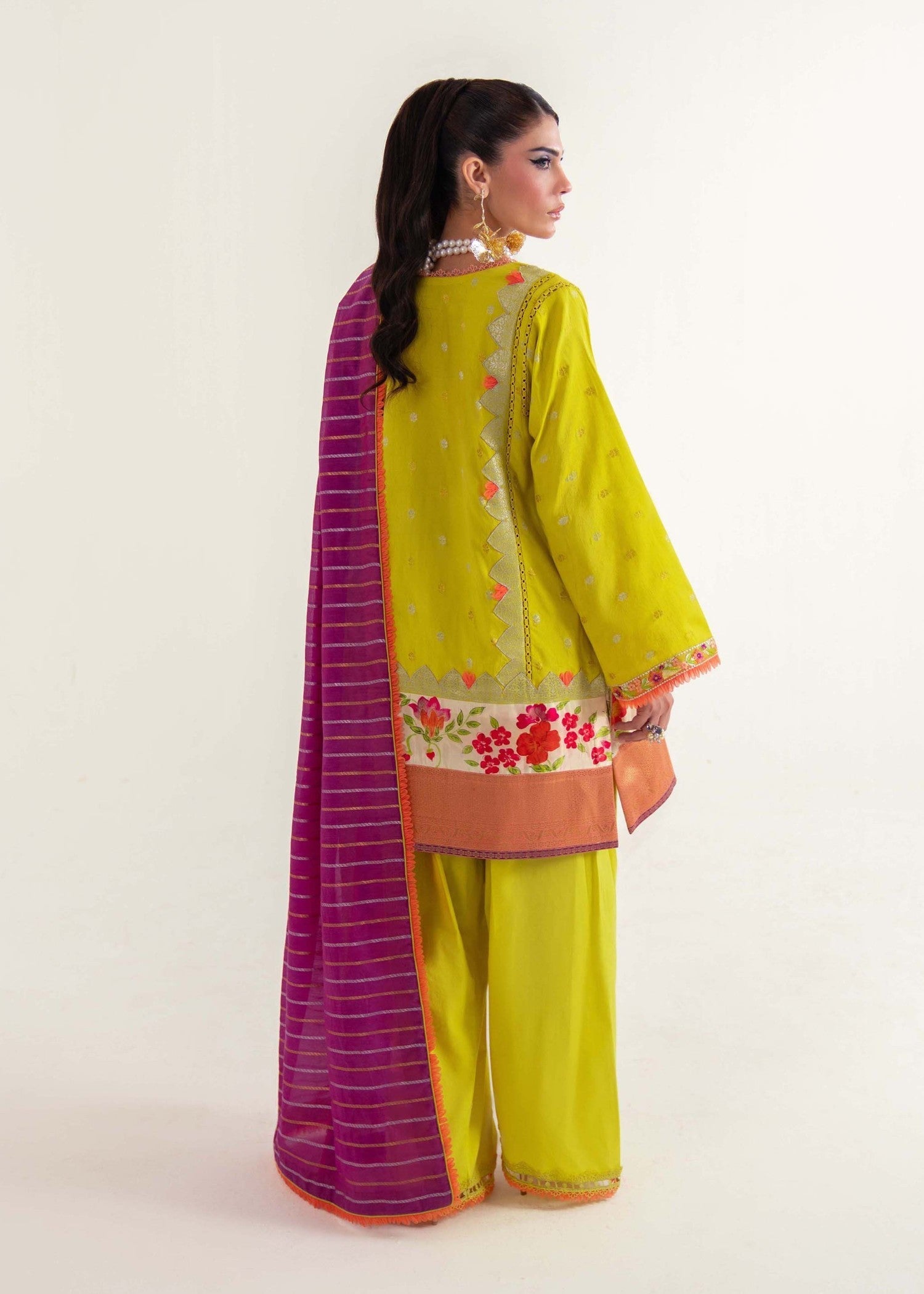 jacquard Unstitched in Lemon