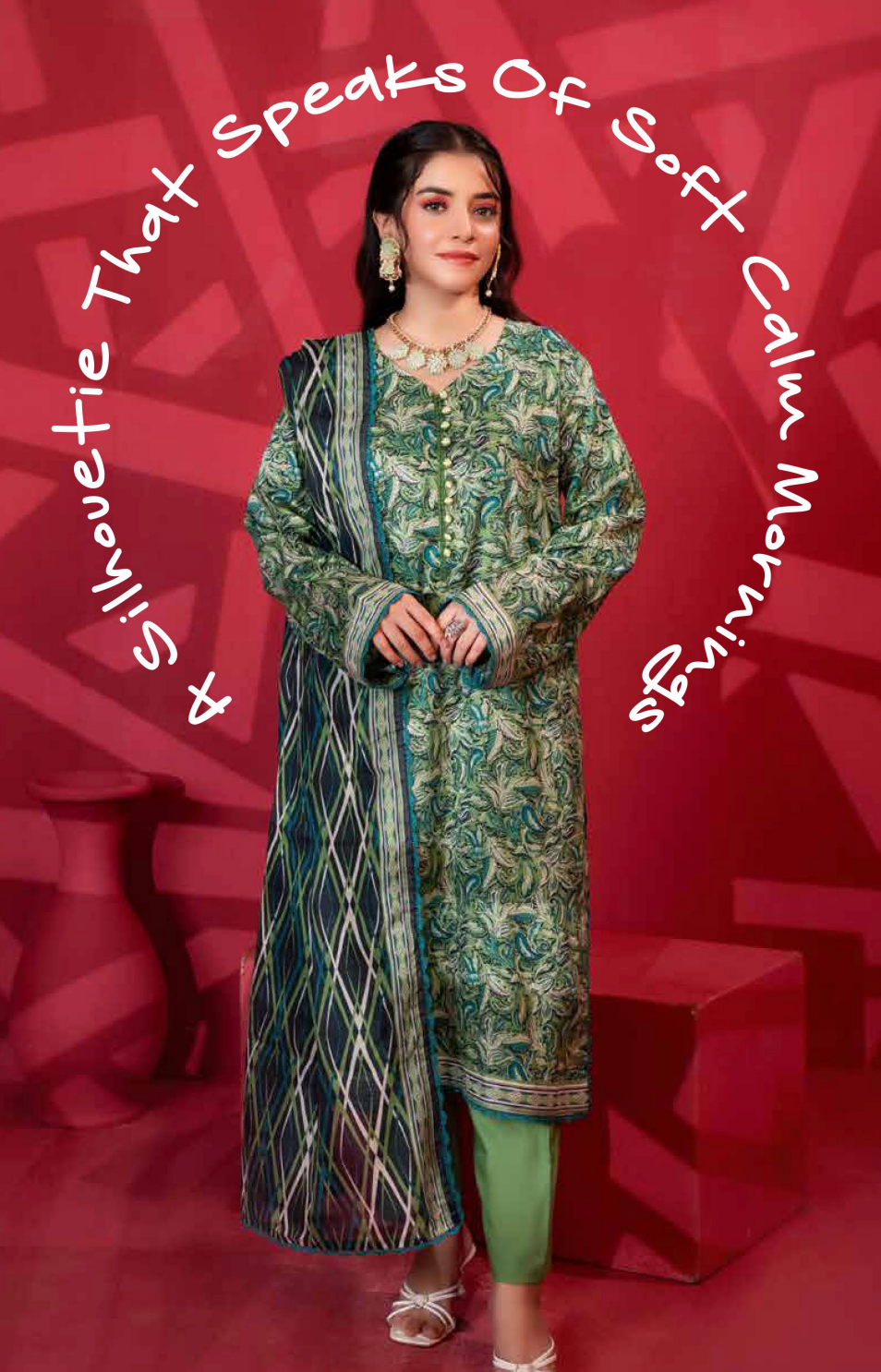 Printed Summer Lawn Drop 15 – 12