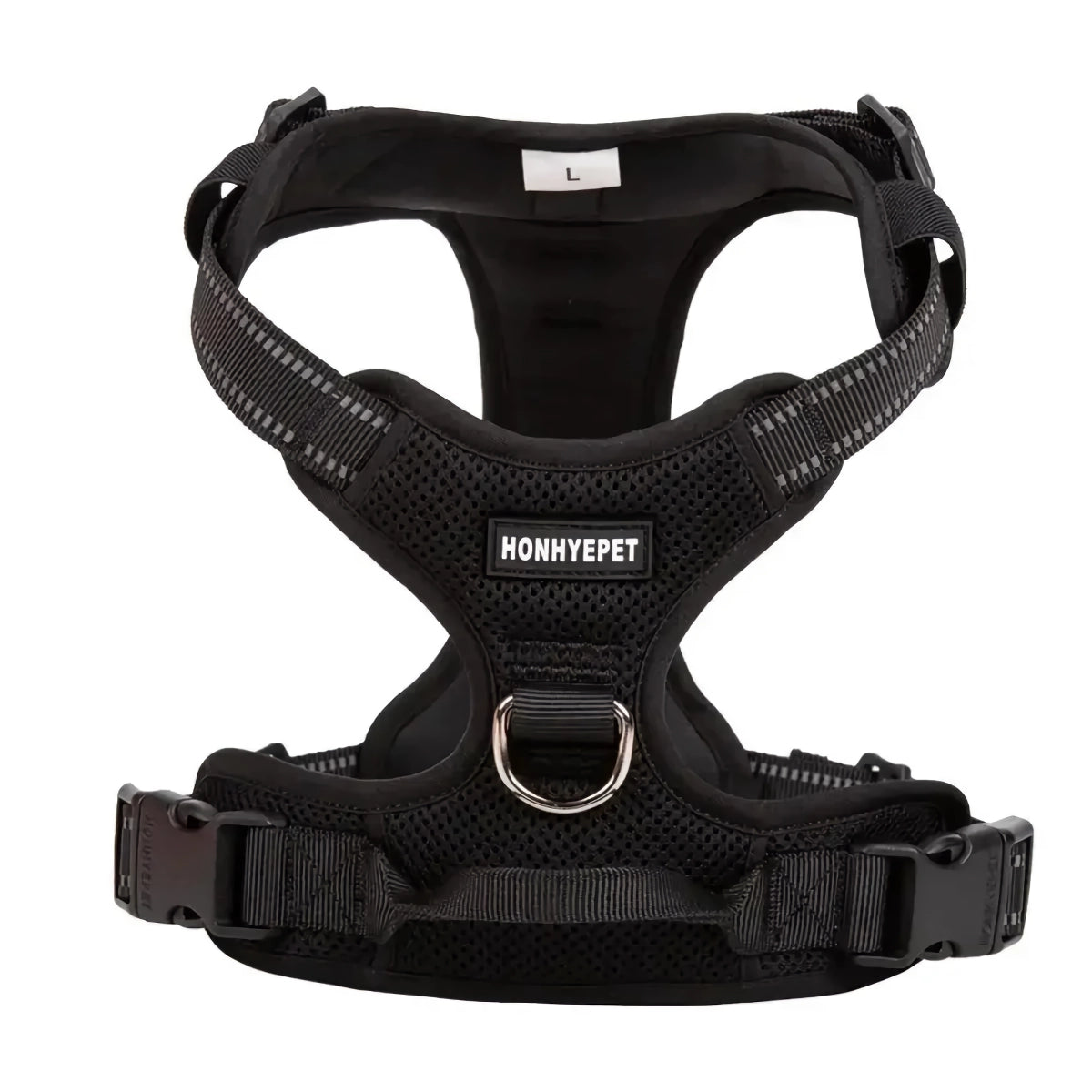 Reflective Nylon Pet Harness - Comfortable, Breathable, Explosion-Proof Outdoor Dog Harness for All Breeds