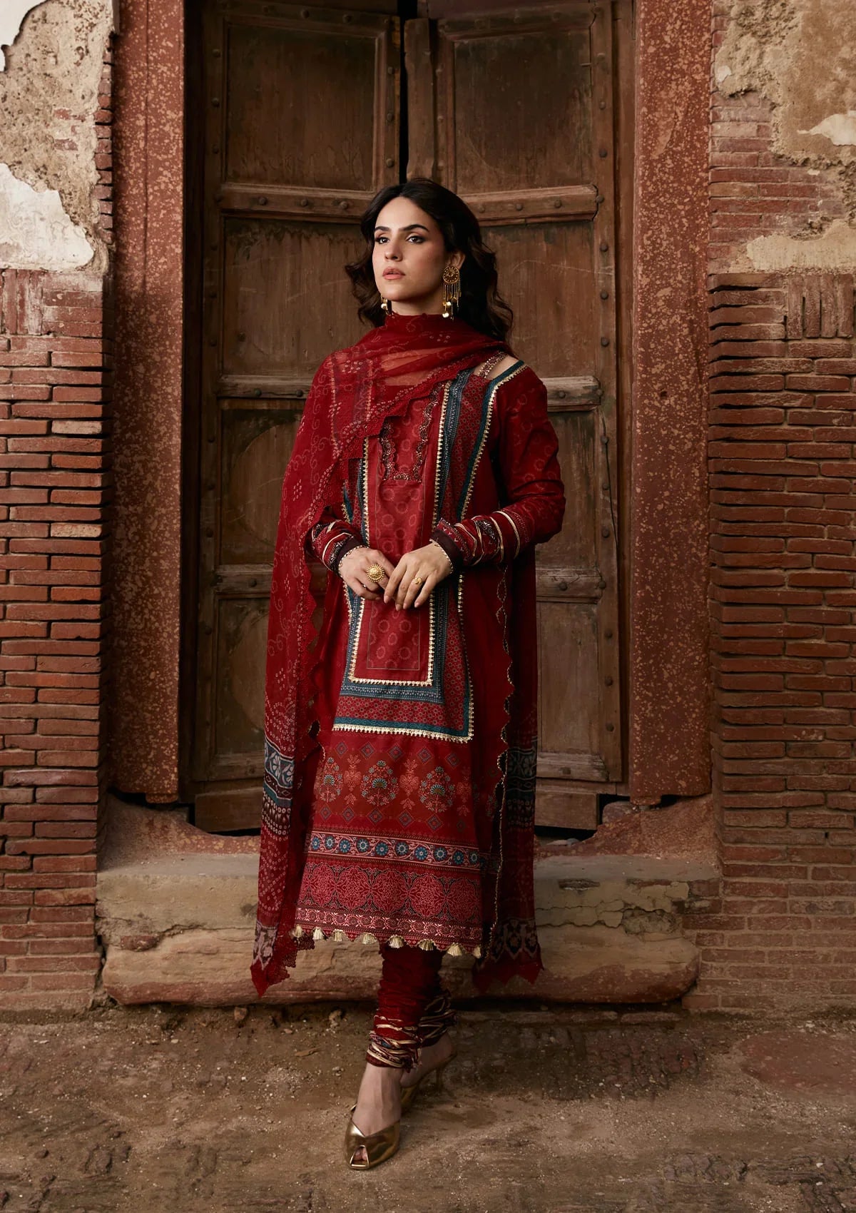 Prints Lawn – KPS-1A SURKH NOOR