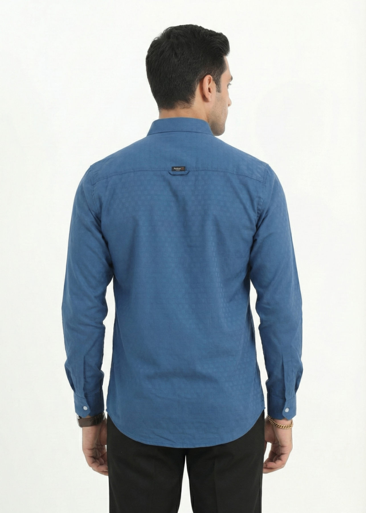 cotton Casual Shirt in Blue