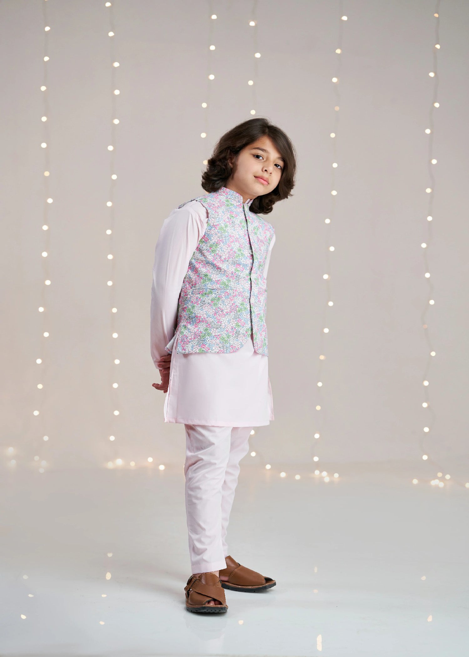 cotton Waistcoat in Multi