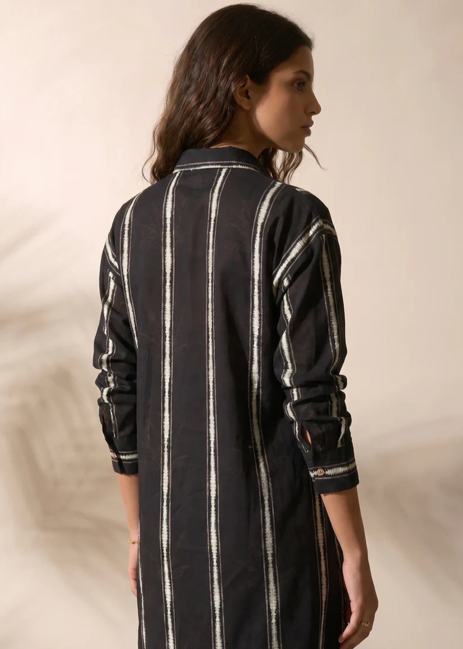 cambric Tunic in Dark brown
