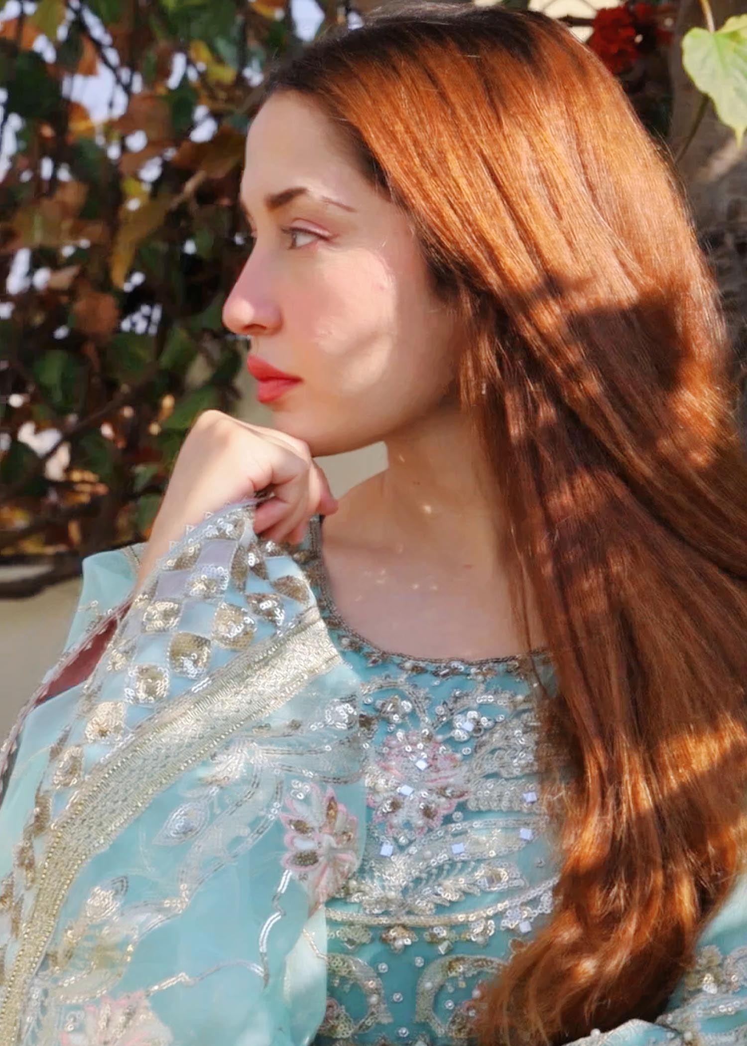 net Maxi in Ice blue