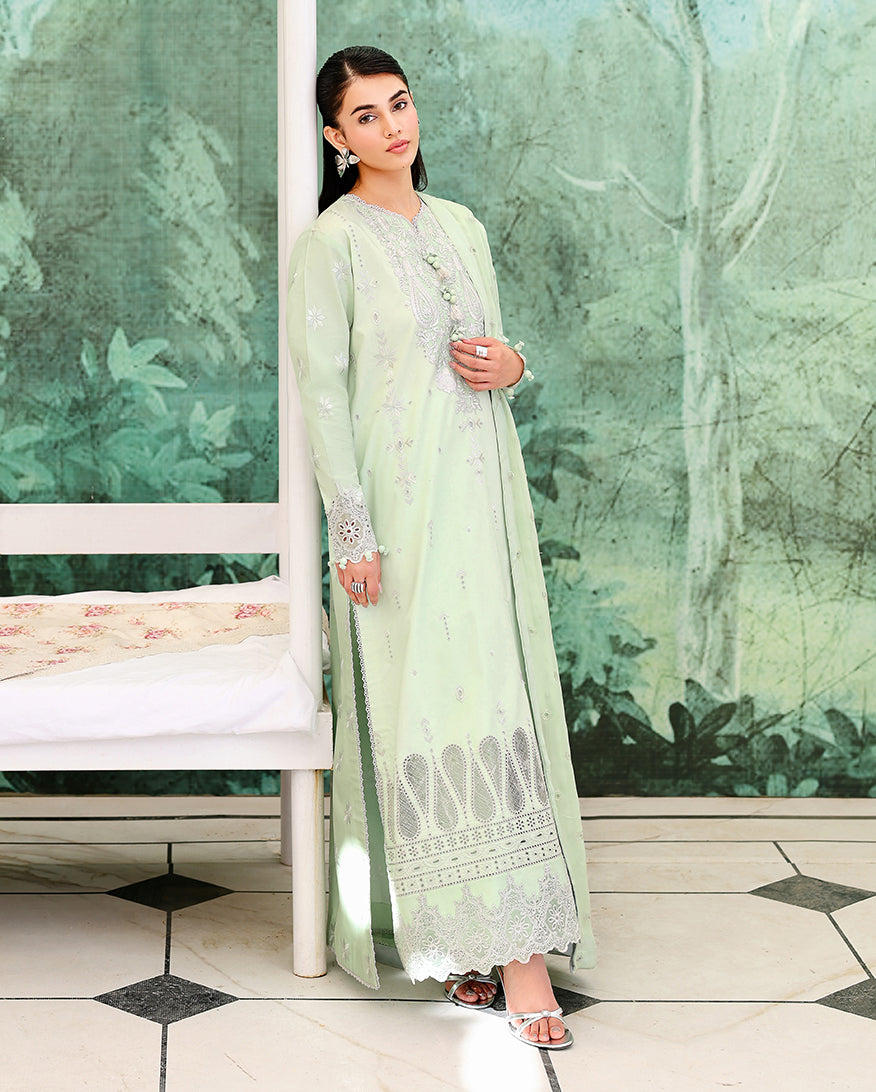 Veil of Summer Chikankari Lawn Edit – Serene Dusk