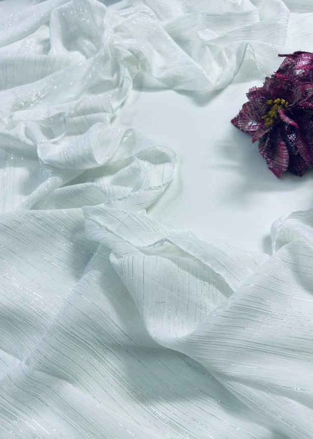 chiffon Hijab in White