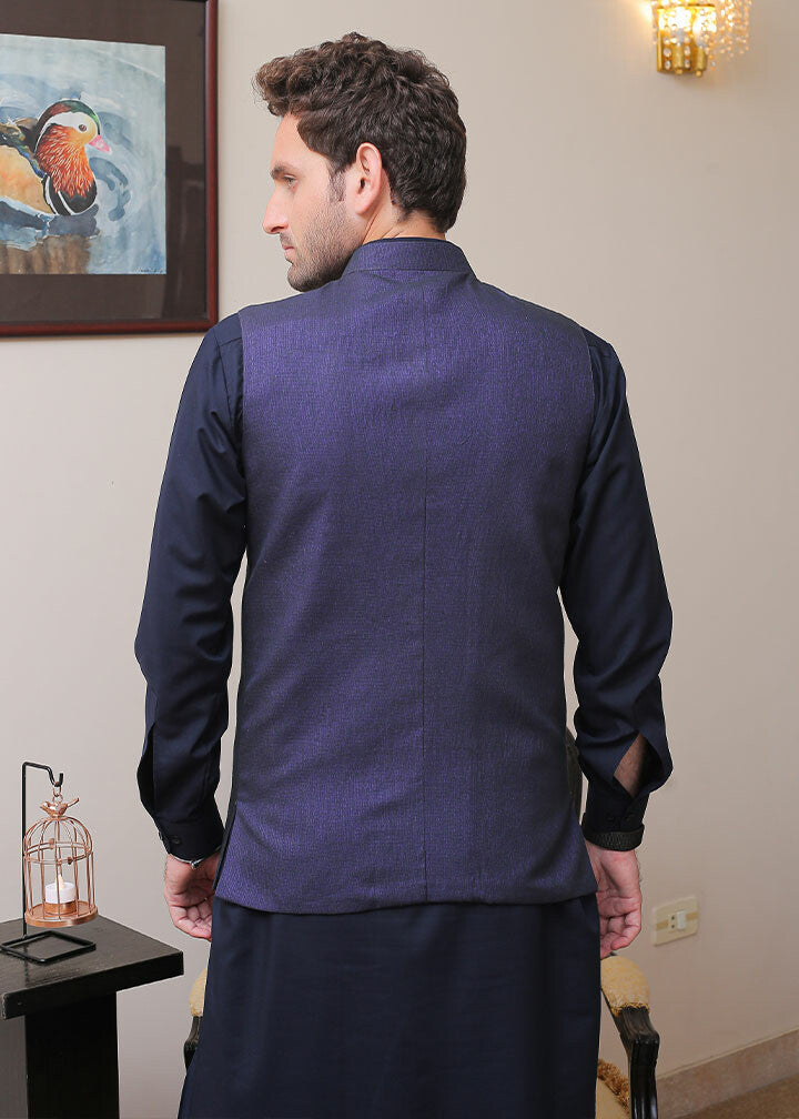 suiting Waistcoat in Purple