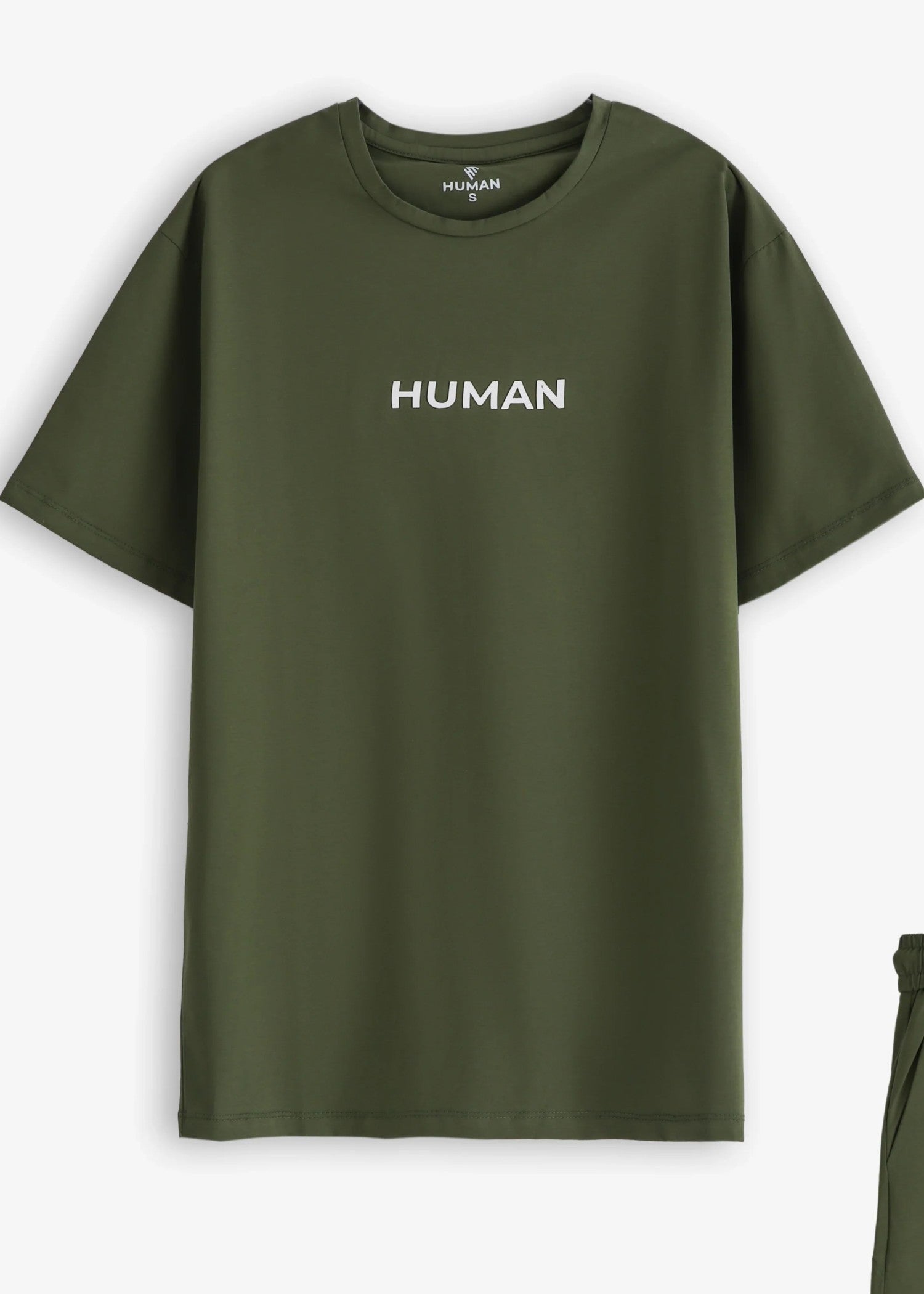 cotton Tracksuit in Olive green