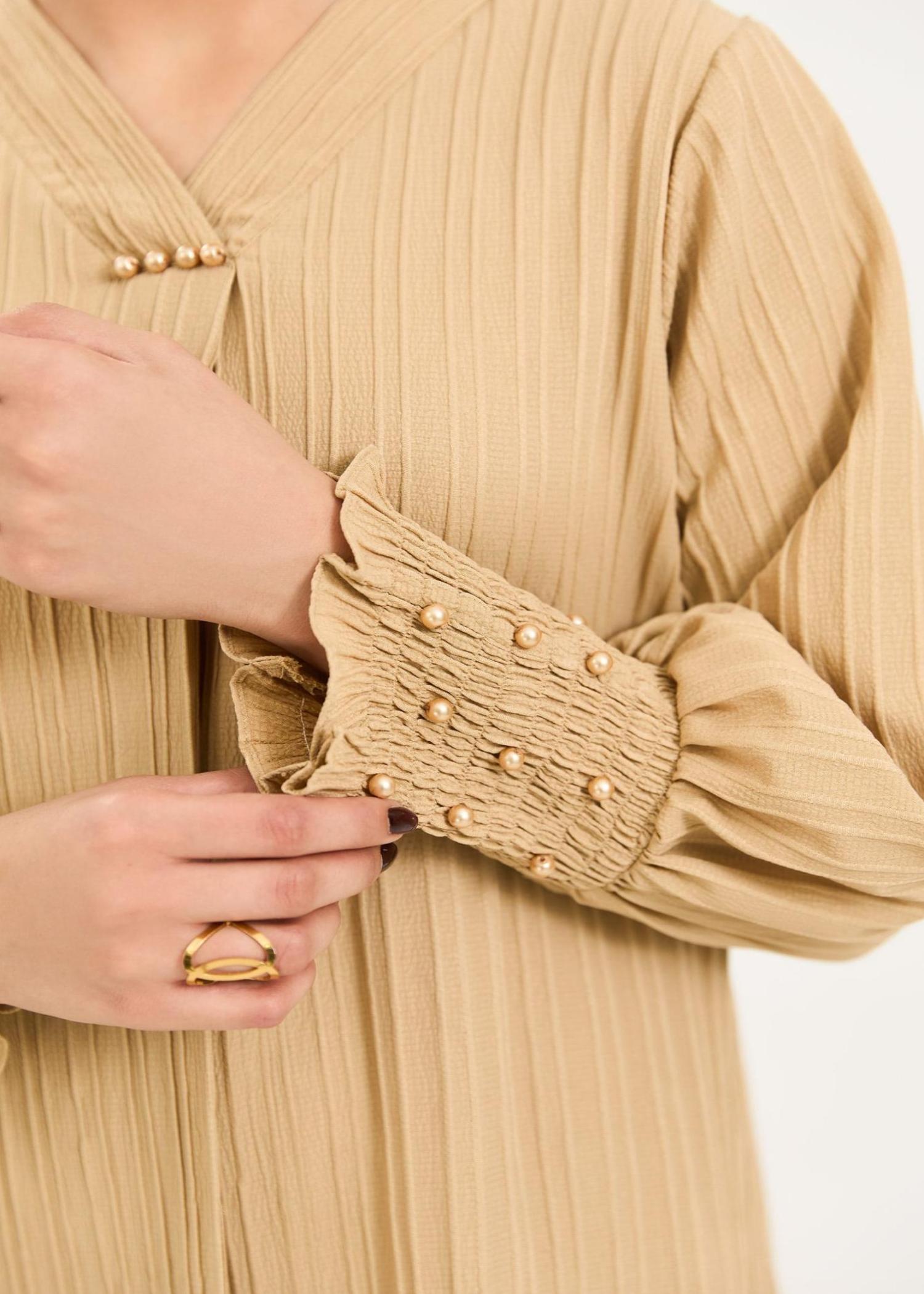 polycotton Co Ord Sets in Tan brown