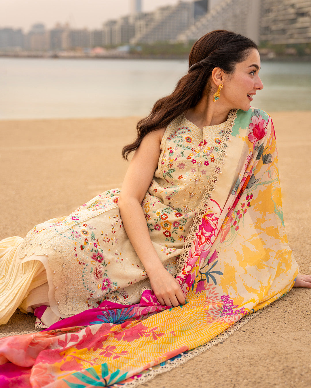 Aya Eid Luxury Lawn – Merjem