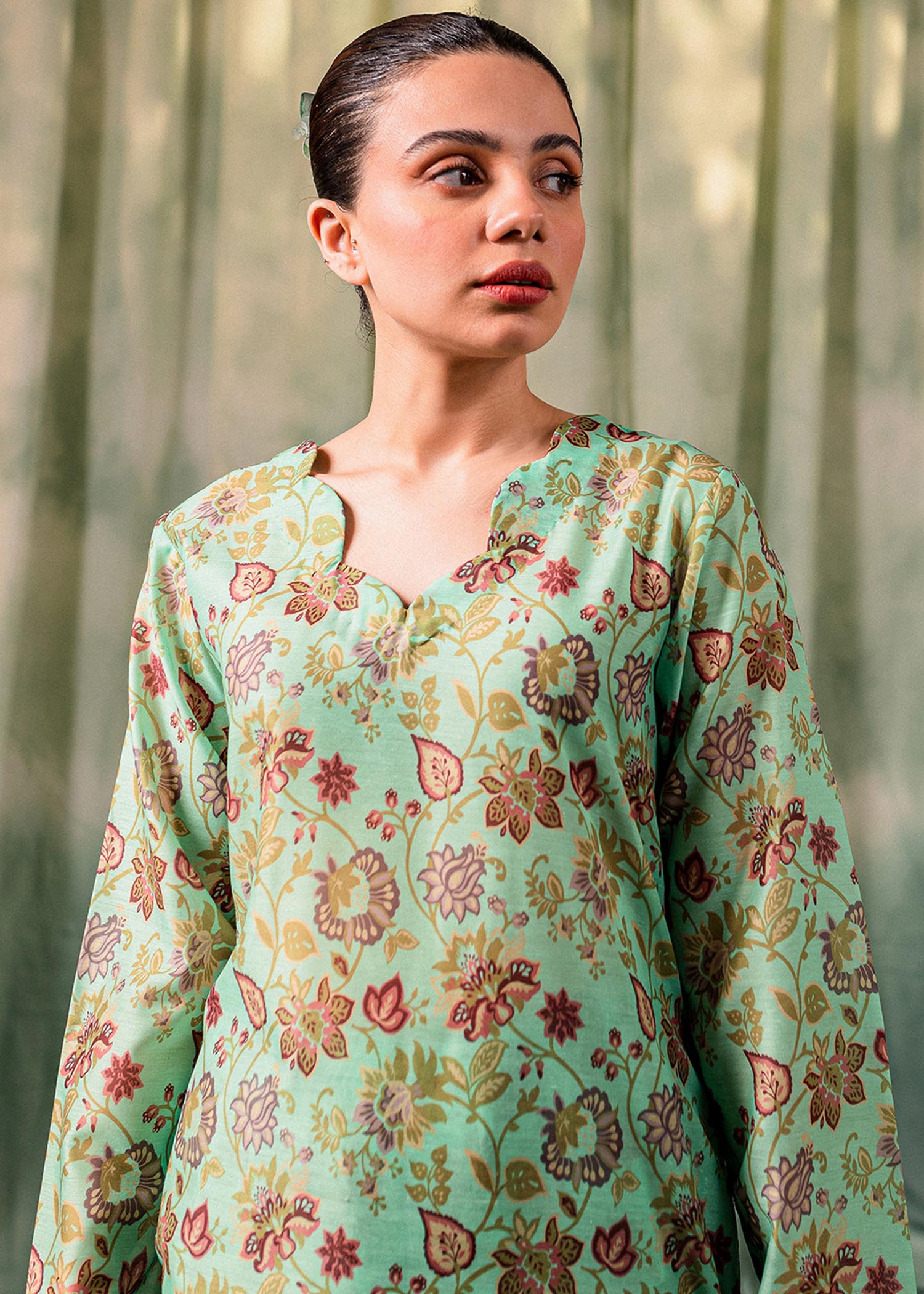 cotton Co Ord Sets in Apple green