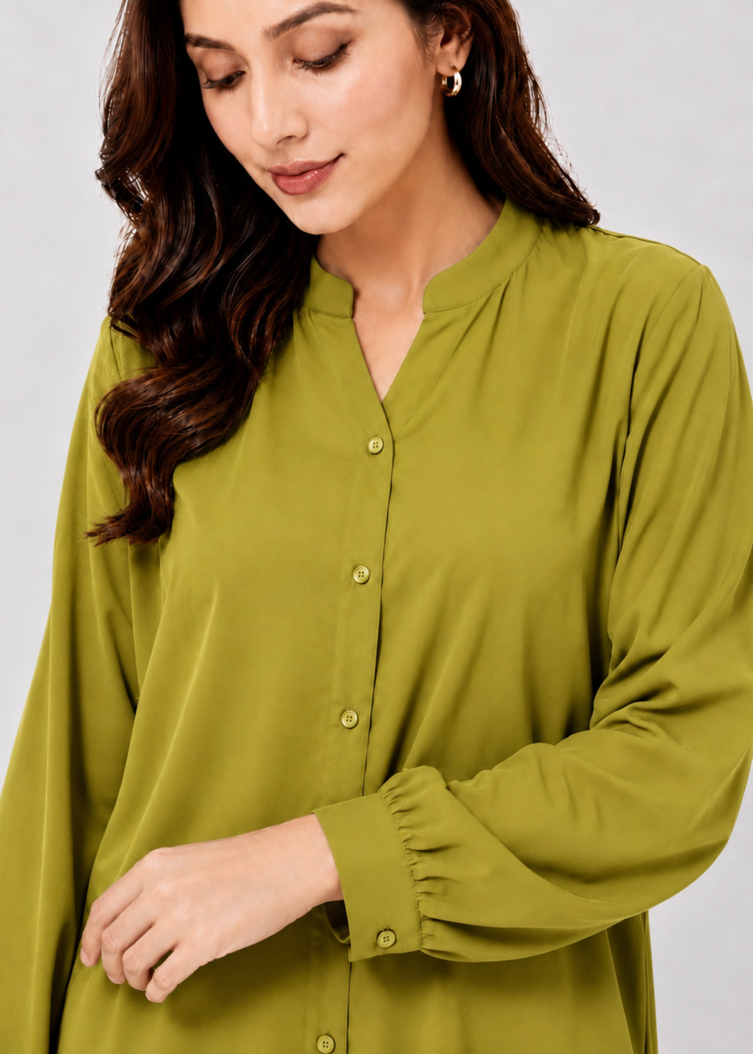 linen Co Ord Sets in Apple green
