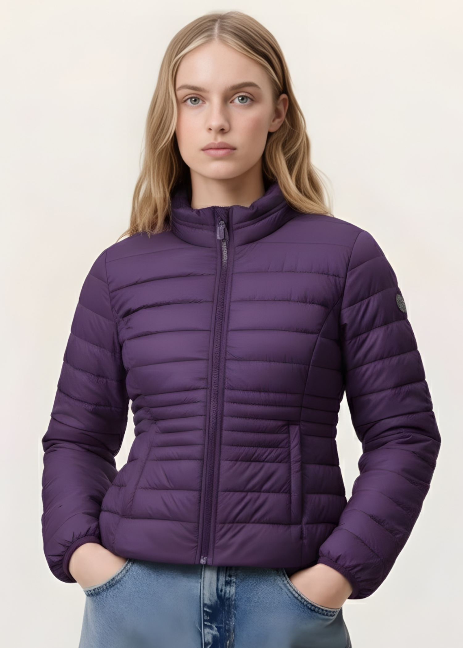 parachute Jacket in Deep purple