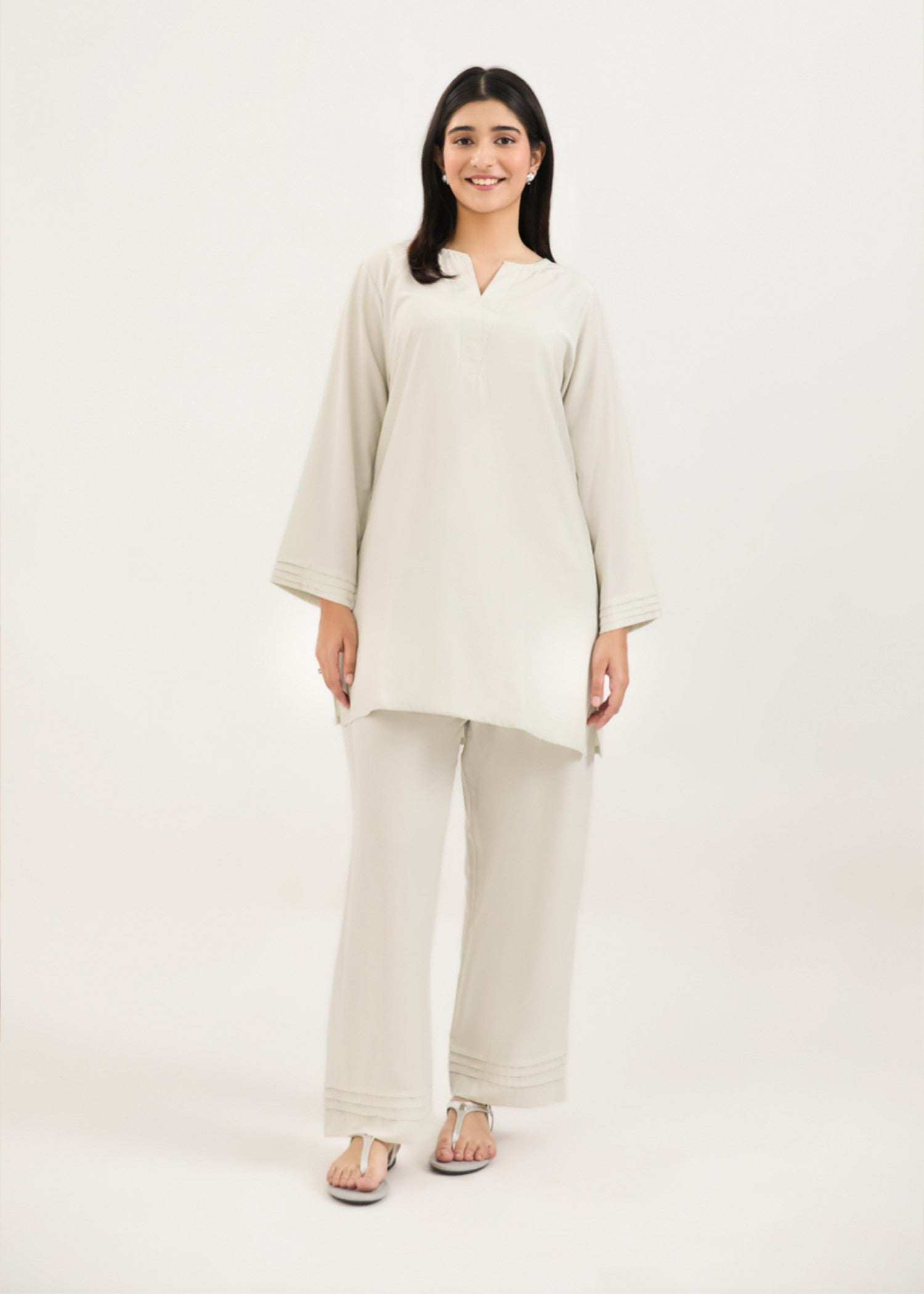 polycotton Co ord Sets in Floral white