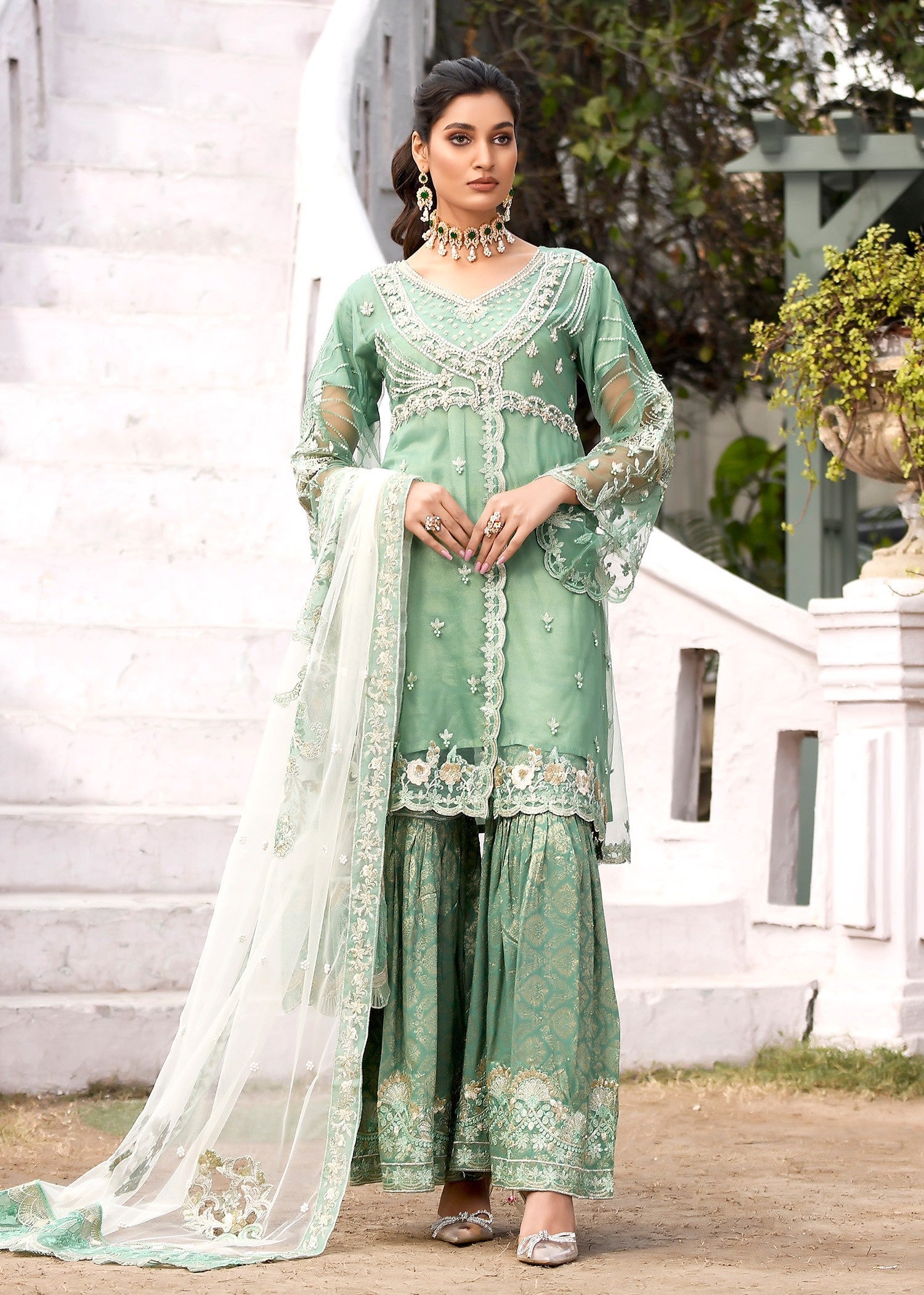net Gharara in Green