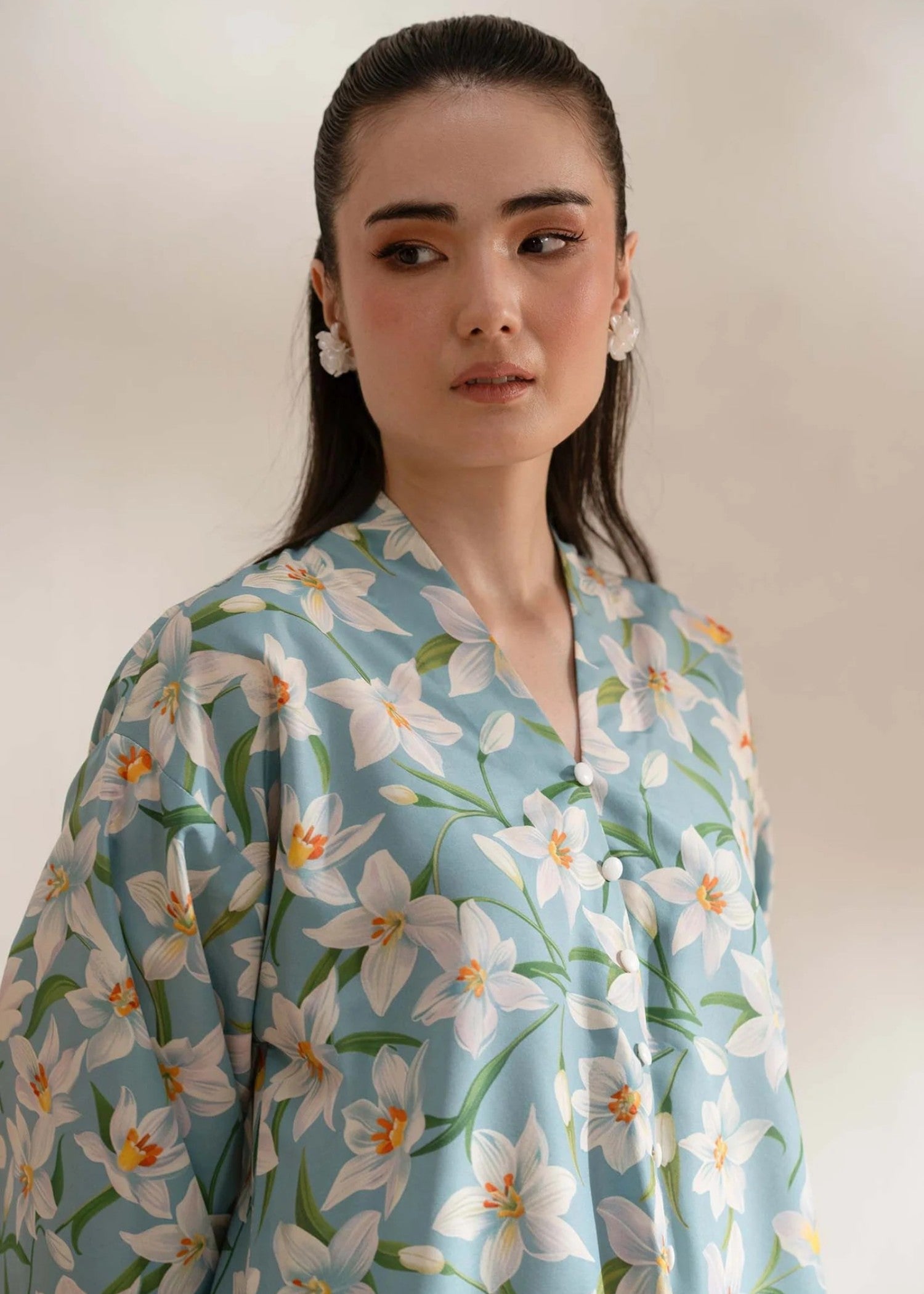 cotton Co Ord Sets in Light blue