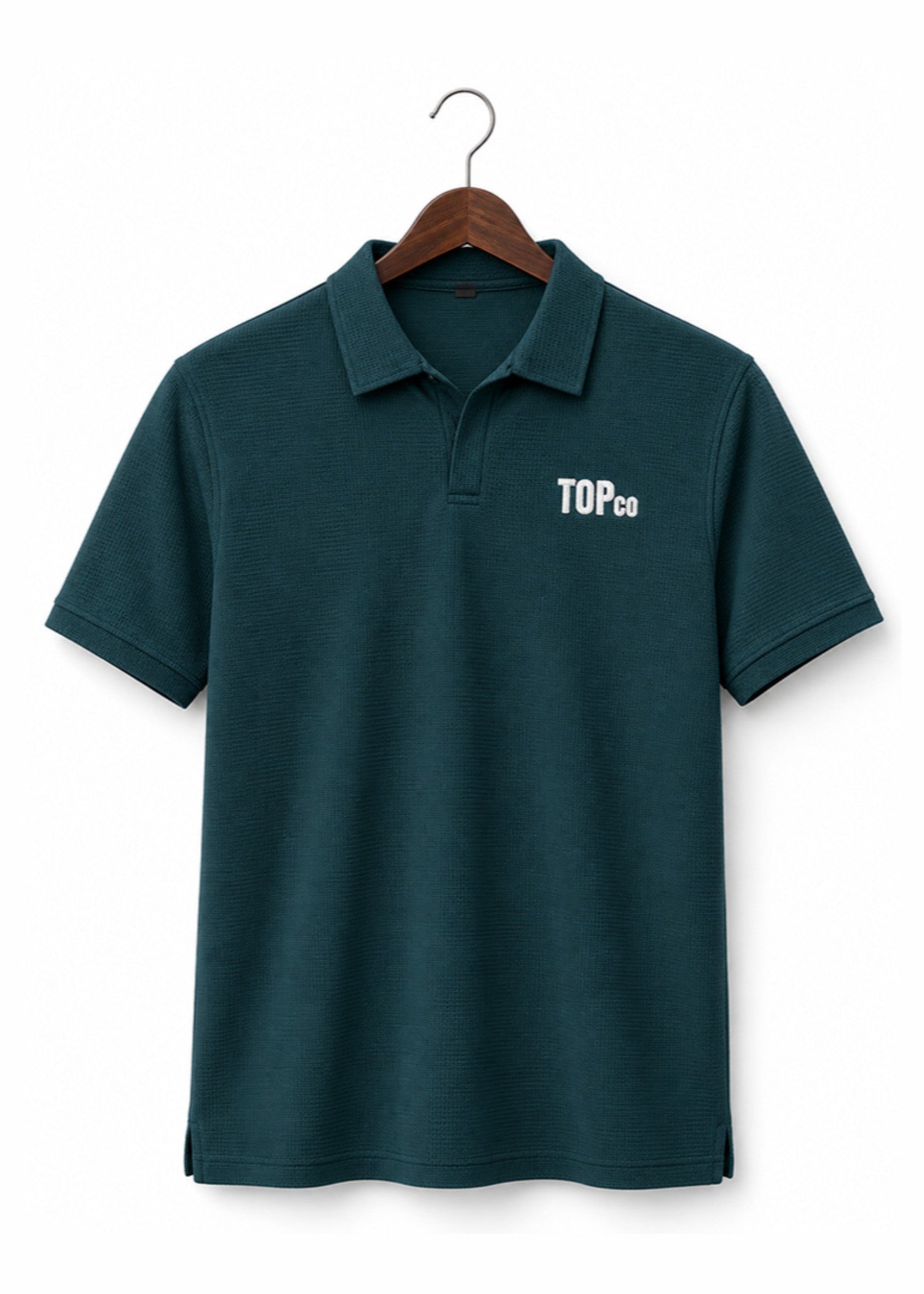 porque/pique T Shirt in Teal