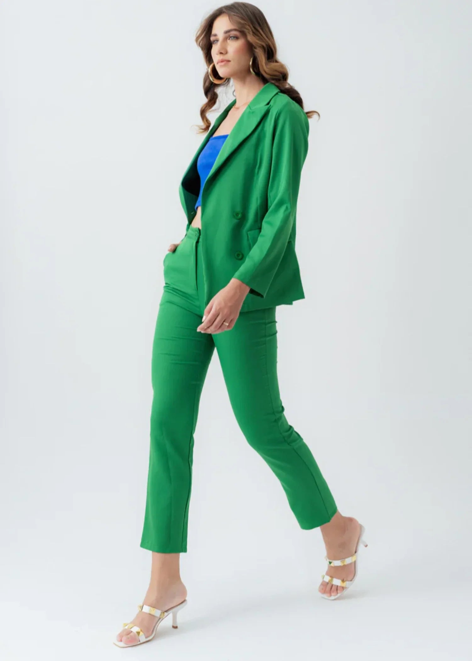 spandex Pants in Green