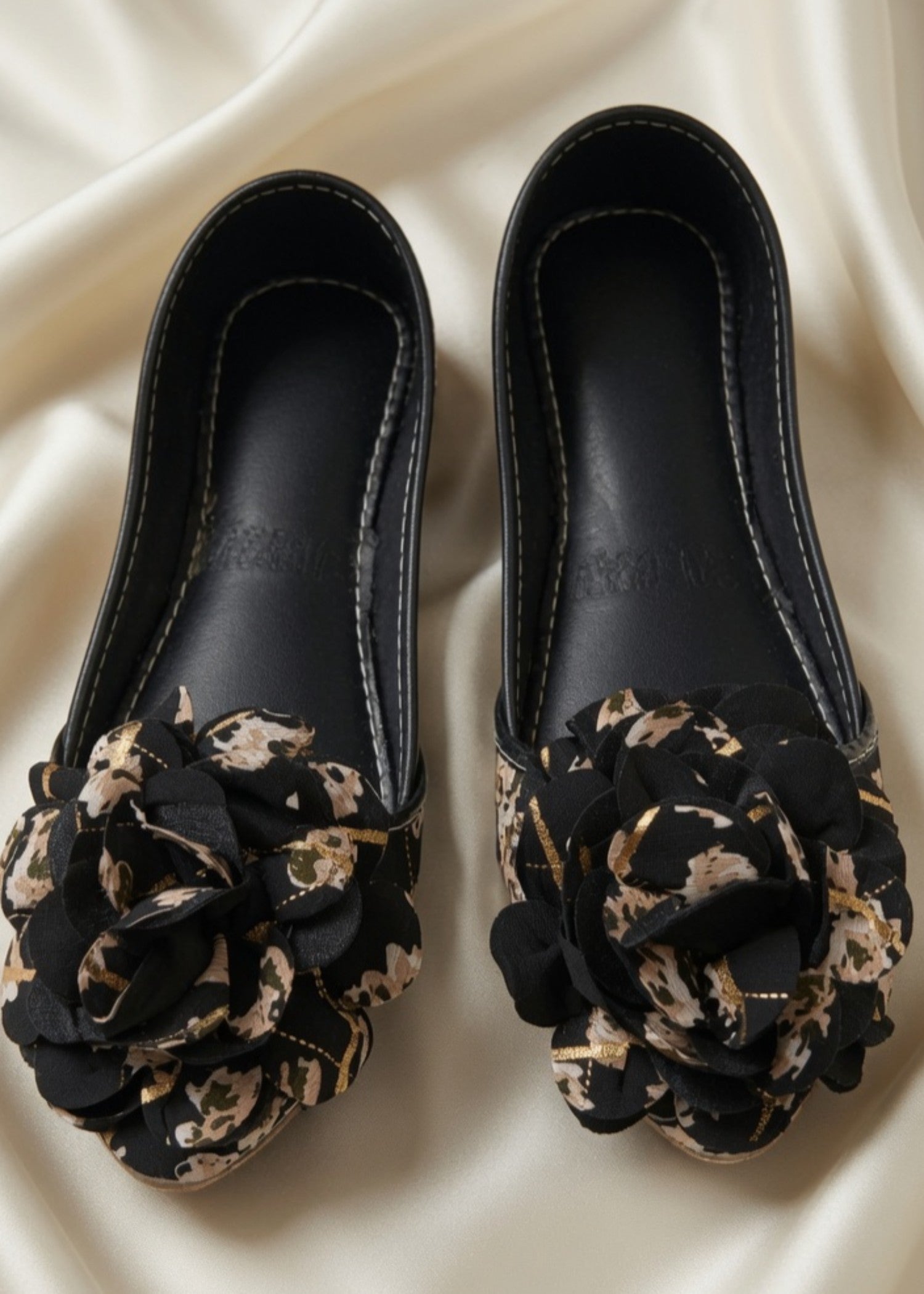 Khussa in Black by - High Quality Women Khussa IRR2230