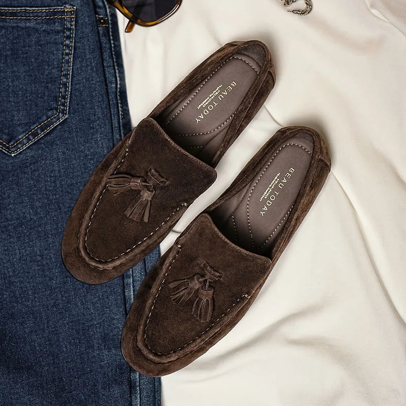 LIANA SUEDE LOAFERS