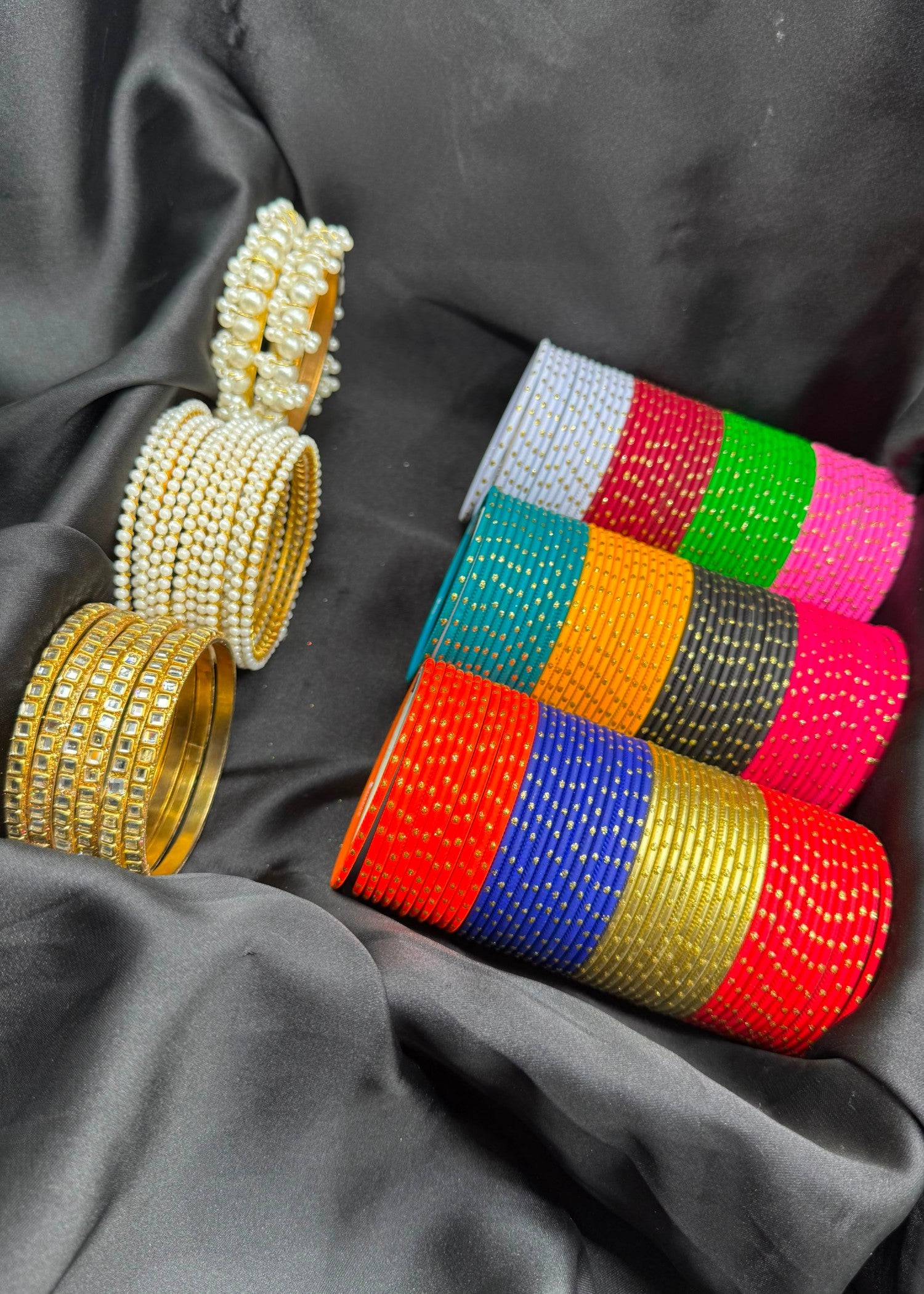 Bangles in Multi Color by - Trendy Women Bangles NCK7828