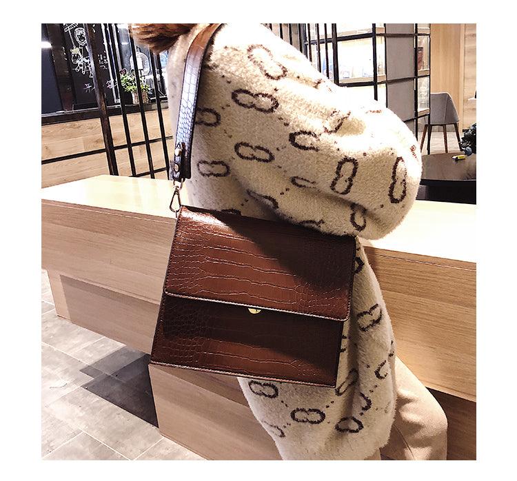 High quality PU leather tote bag for ladies leather shoulder bag for ladies