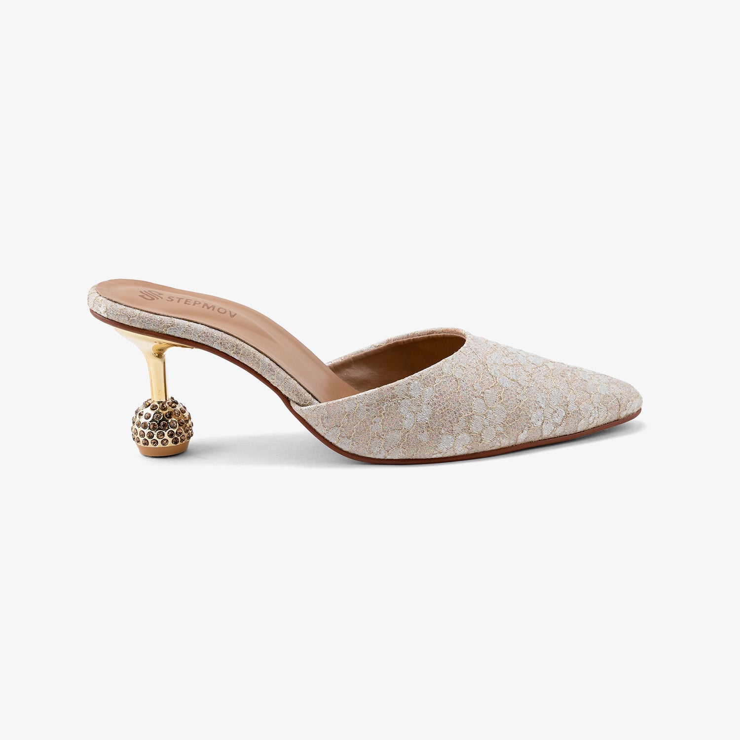 Heels in Beige by - High Quality Women Heels XMF1377
