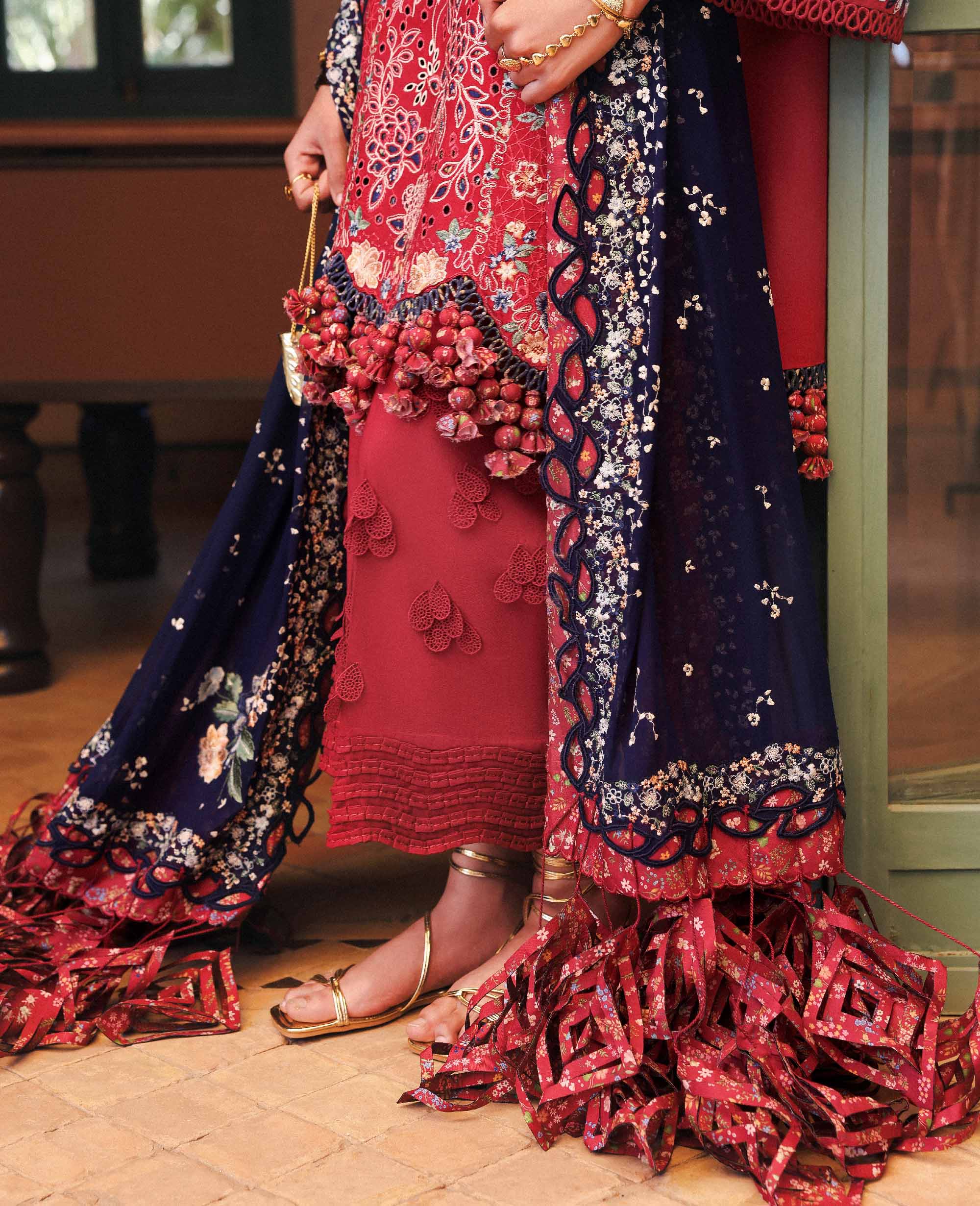 Republic Reine Eid Luxury Lawn – Belle Rosee