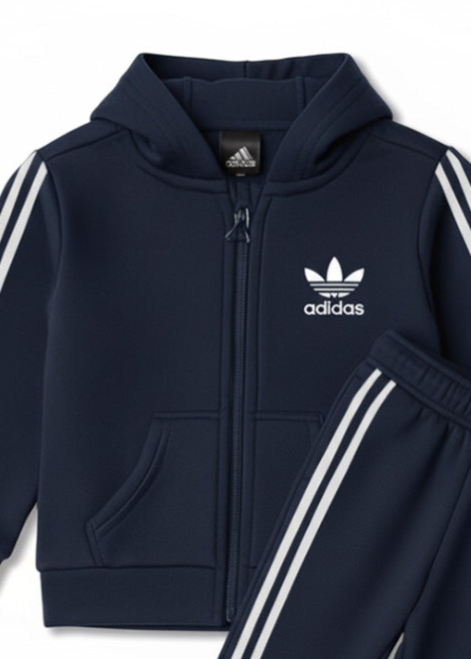 fleece Tracksuit in Navy blue