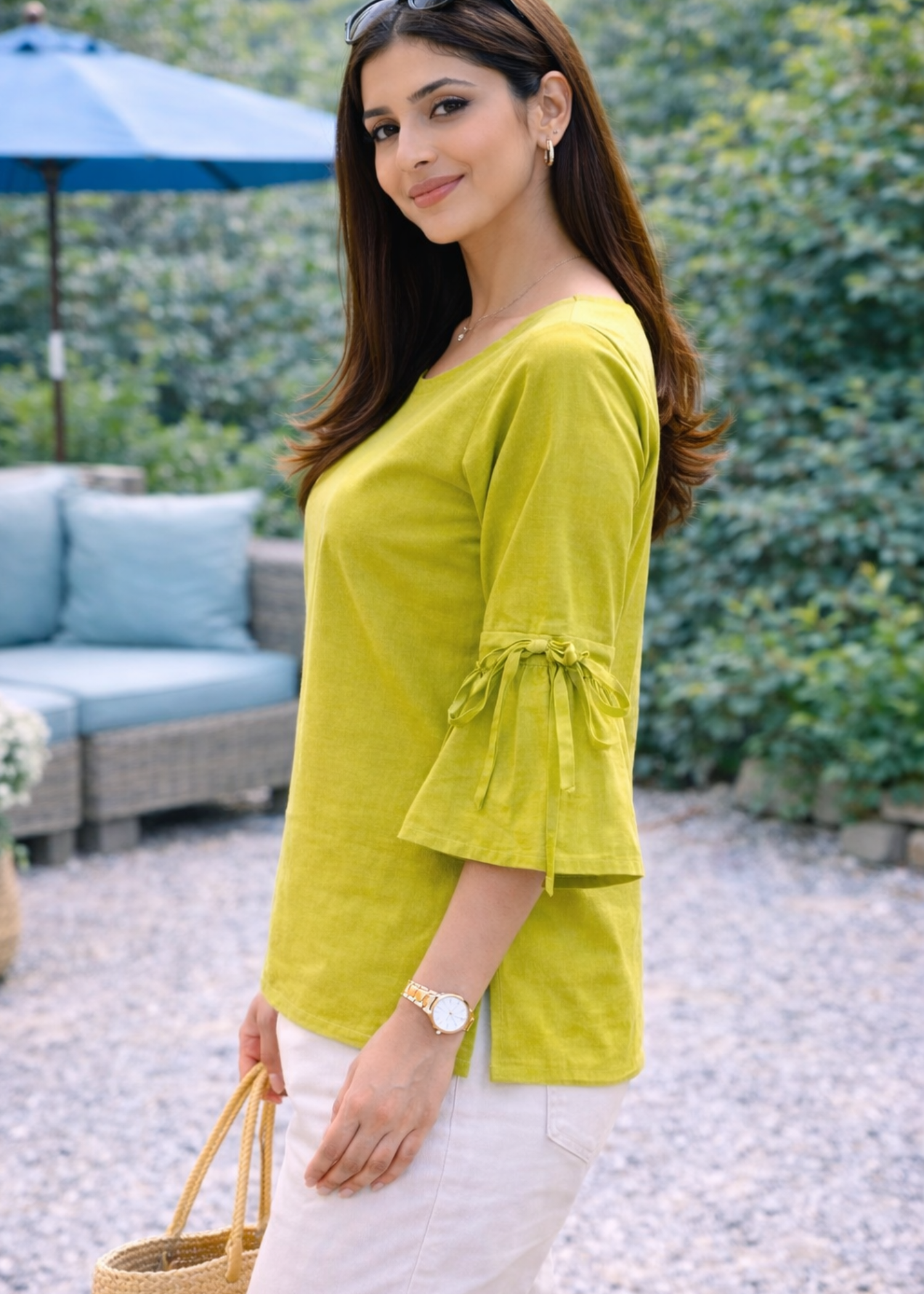 lawn Top in Pear
