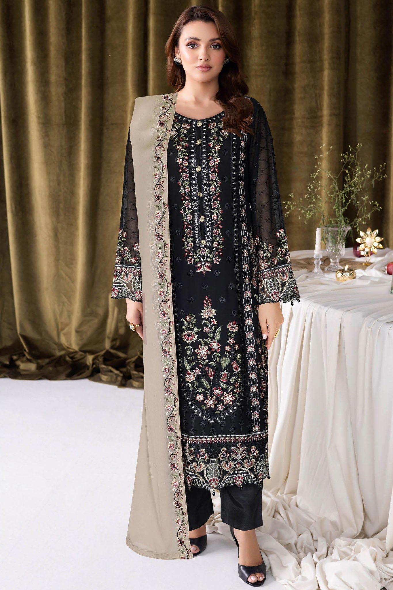 Sangeet Chiffon Formals – B-405