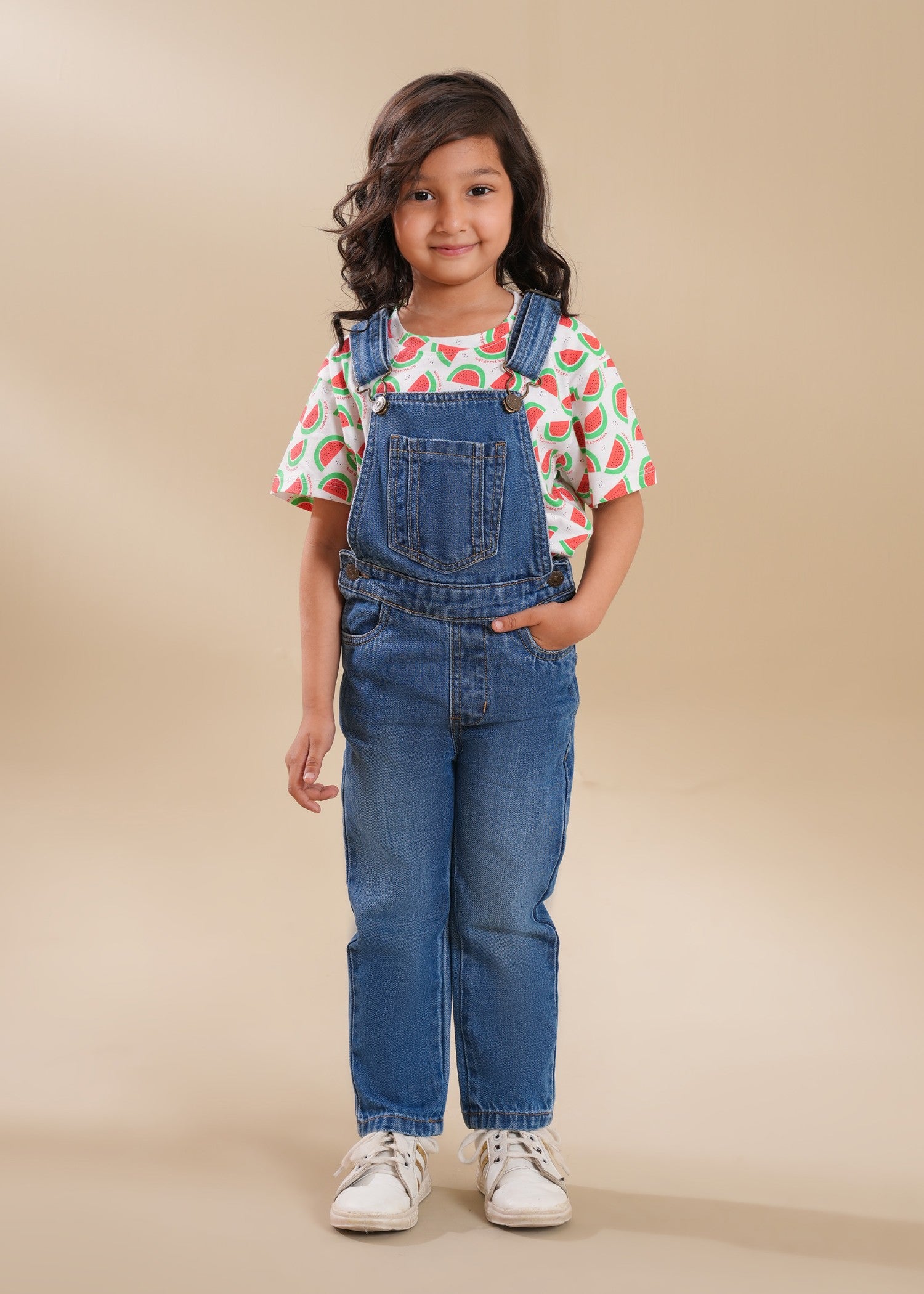 Jumpsuit in Dark blue