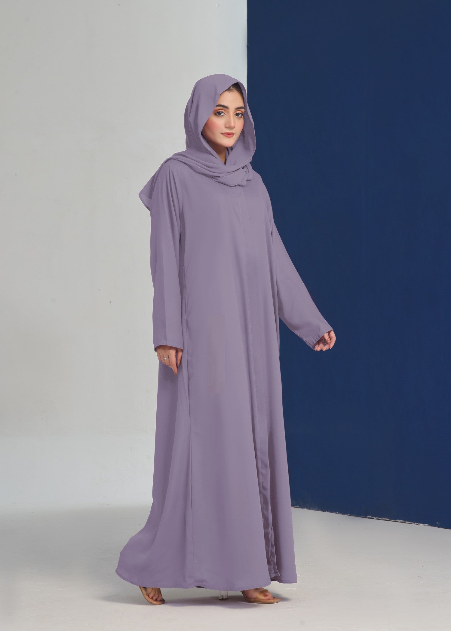 georgette Abaya in Lavender