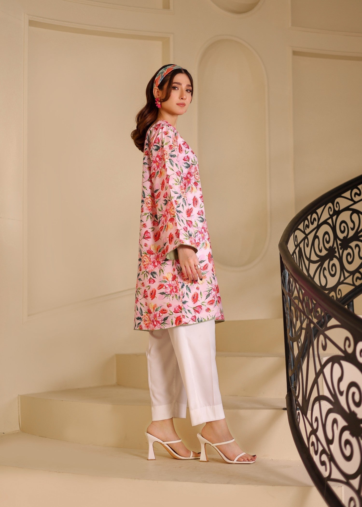cambric Tunic in Pink