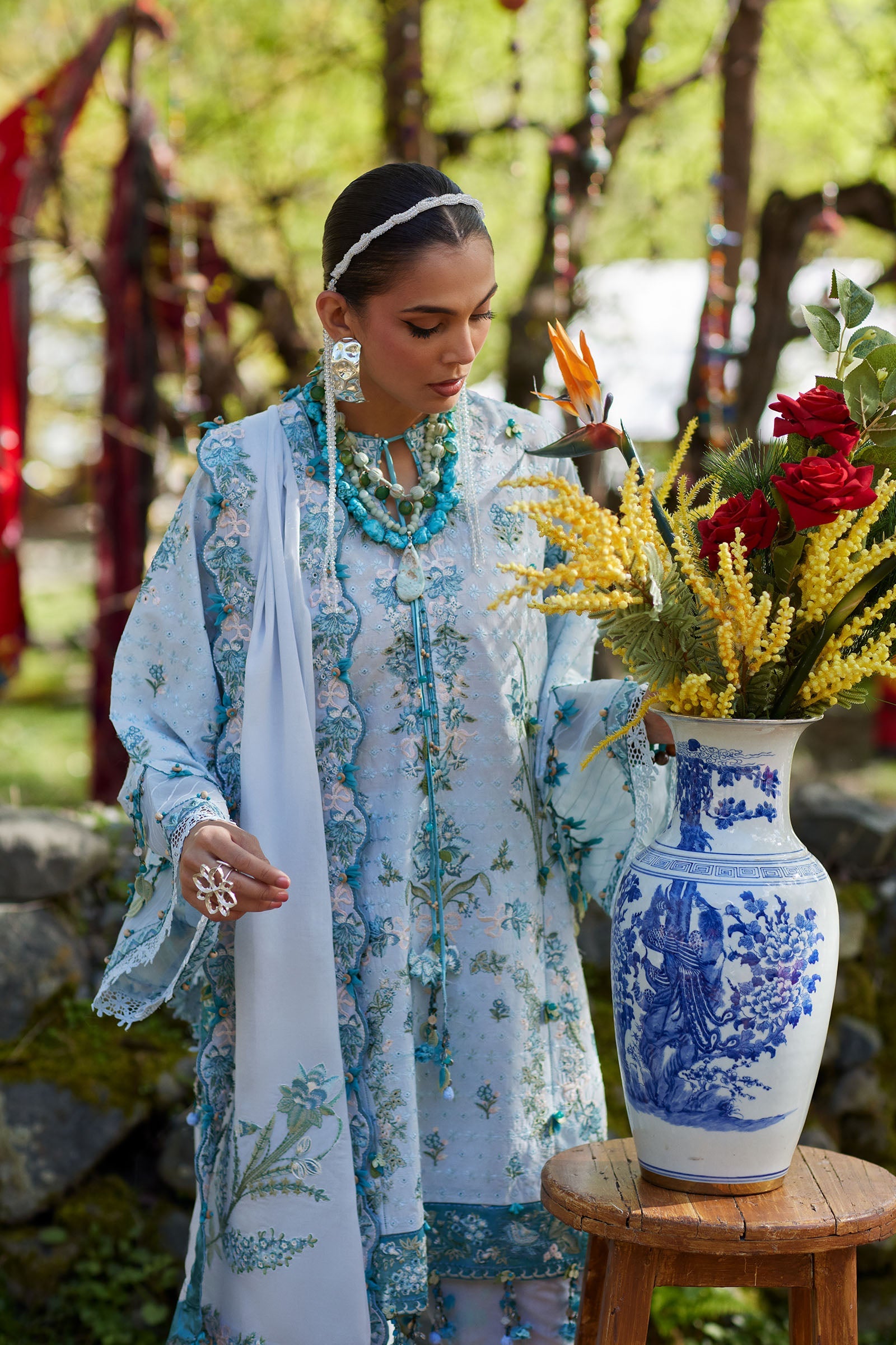 Kashmee Luxury Eid Lawn – MEHRVAAN (EL26-10 B)