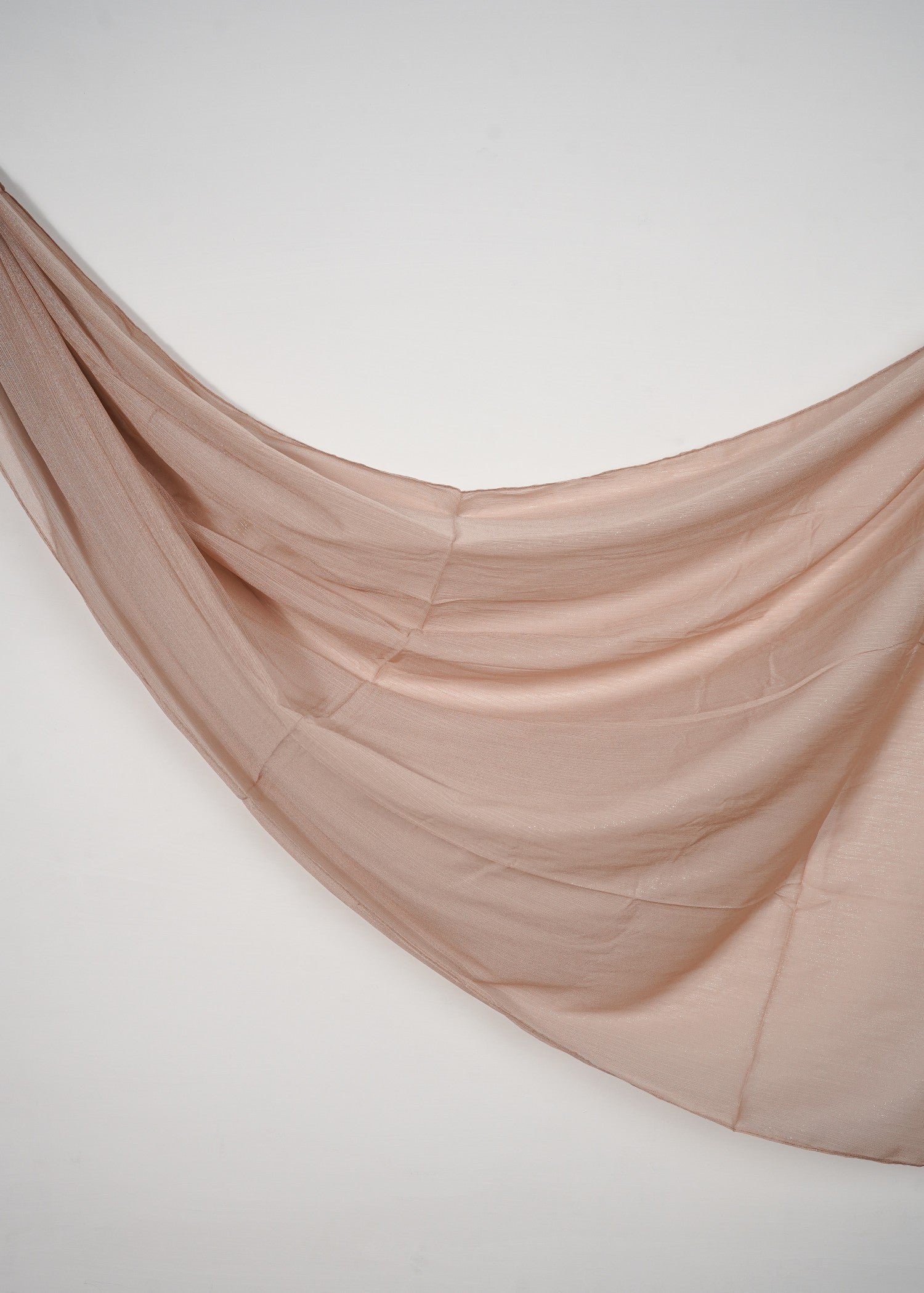 chiffon Hijab in Almond brown