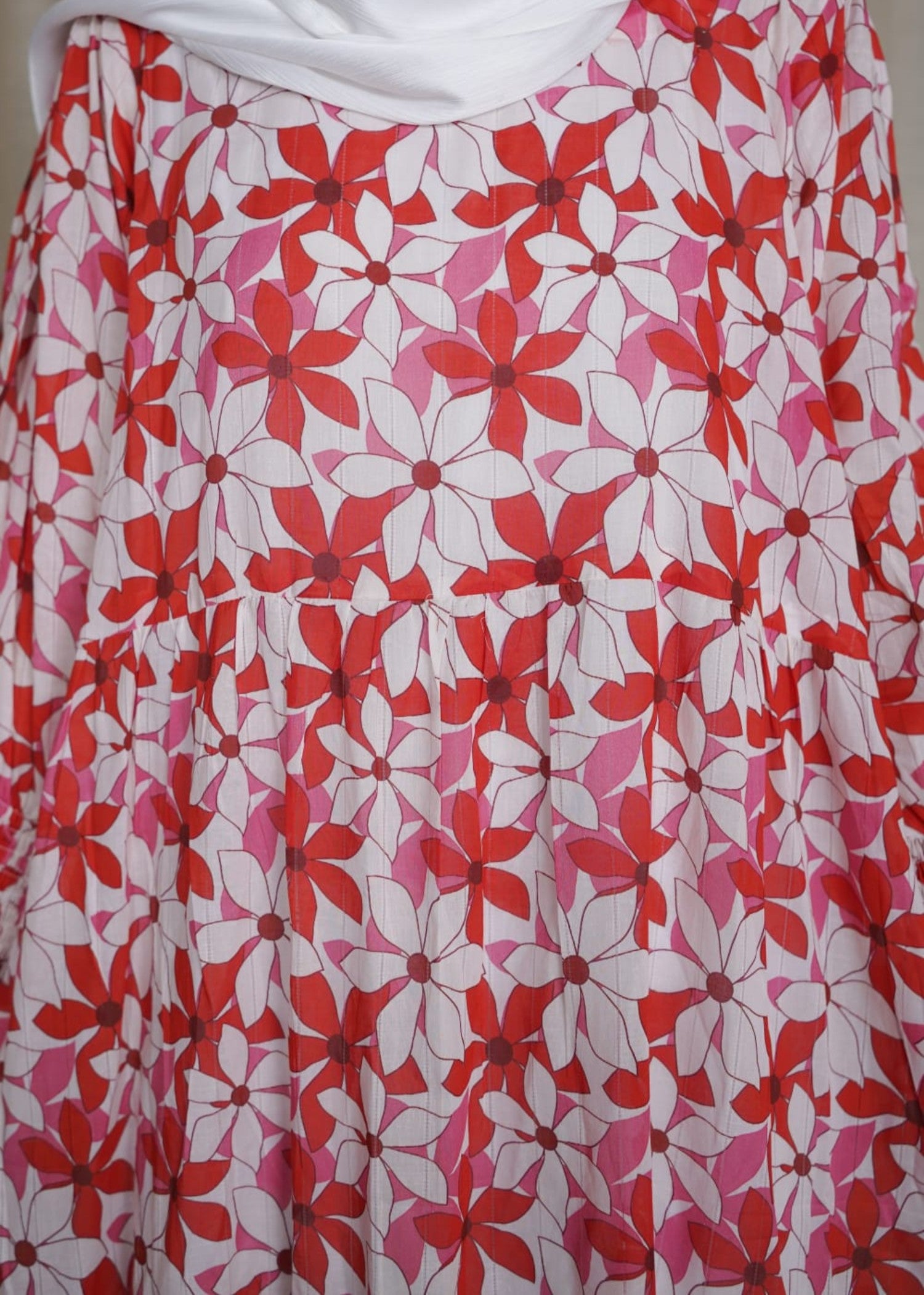 lawn Maxi in Red