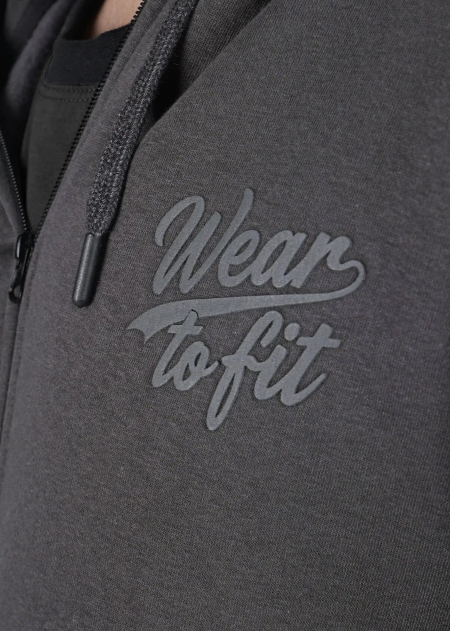 fleece Tracksuit in Charcoal