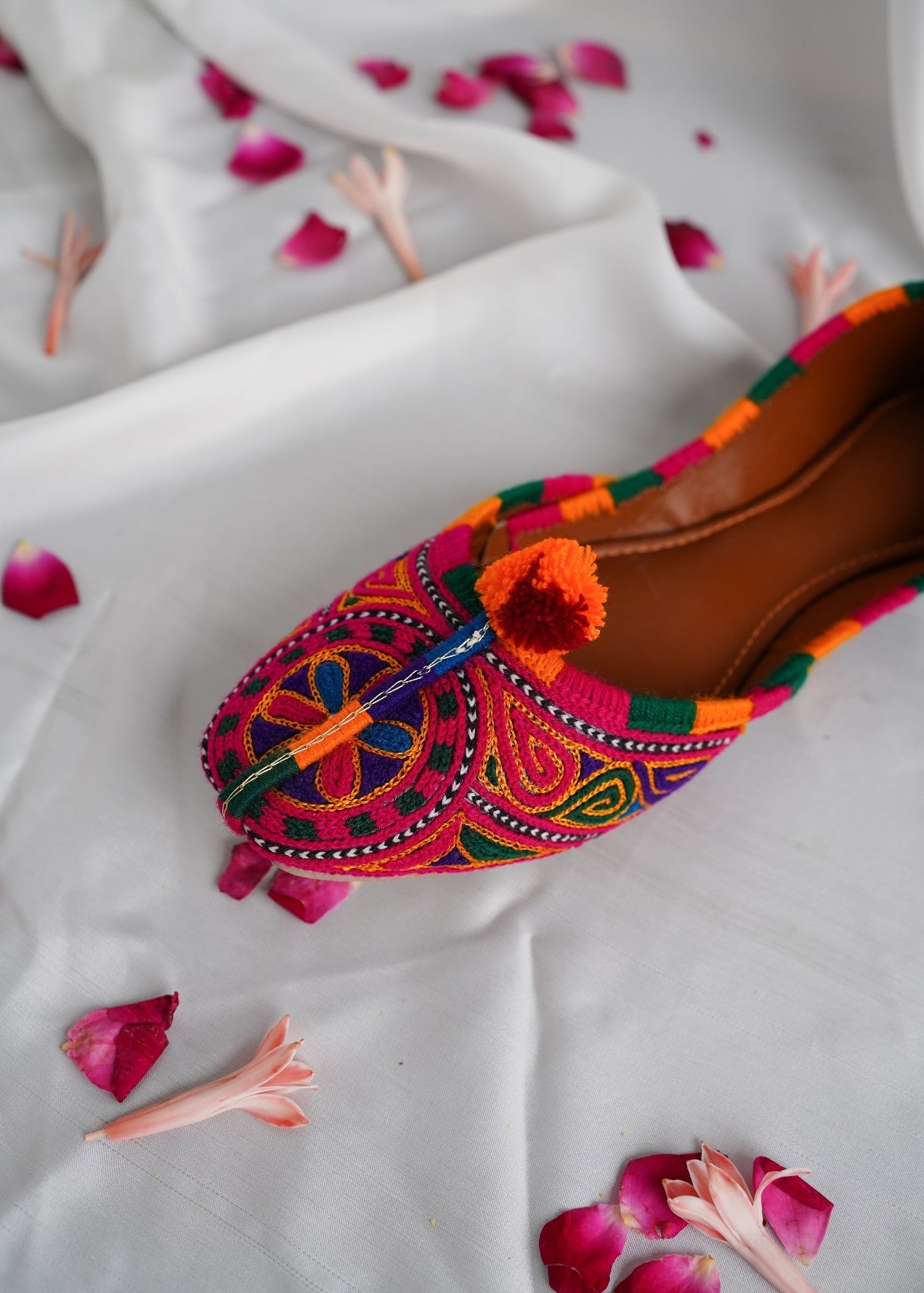 Khussa in Multi by - High Quality Women Khussa EMD1277