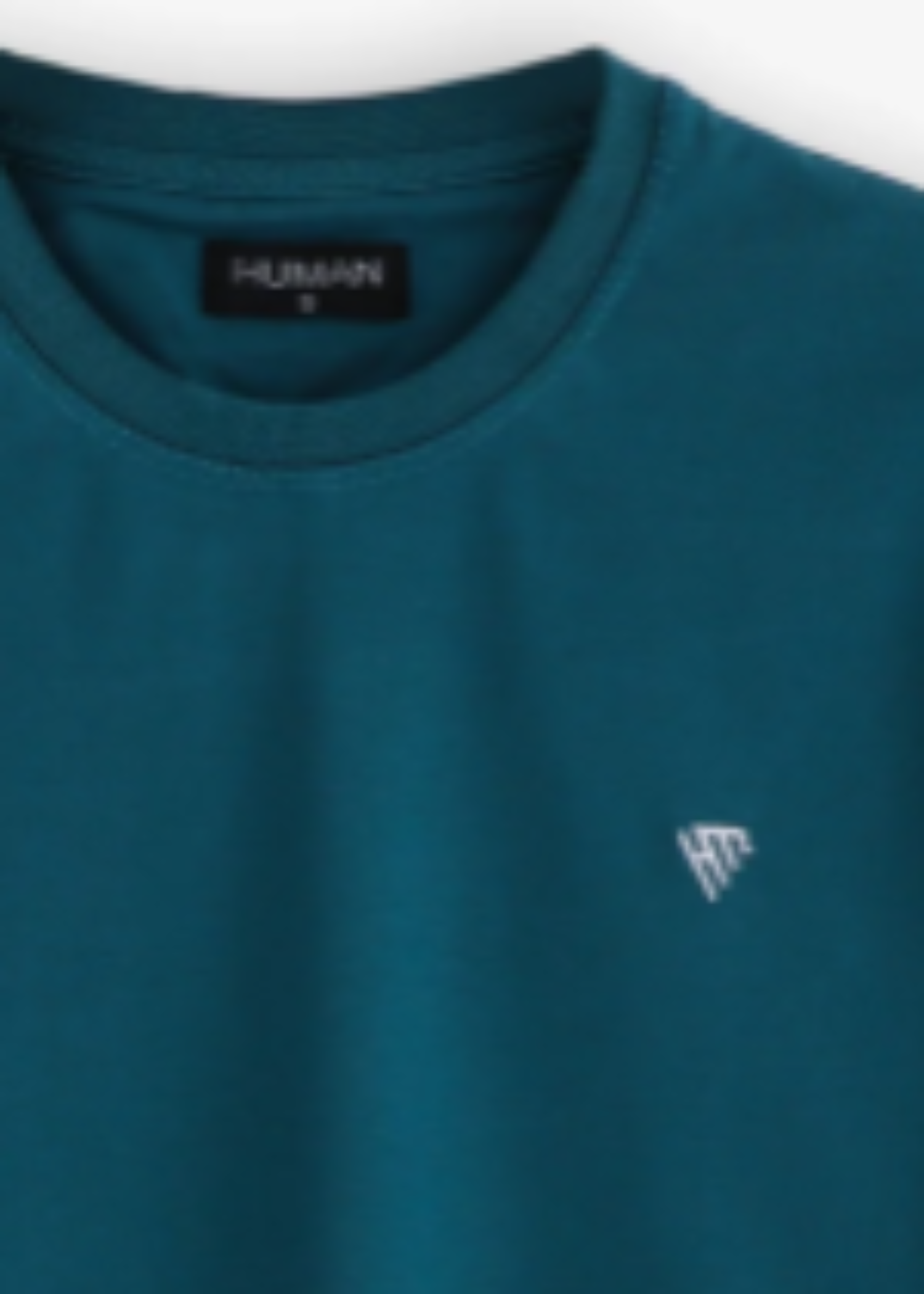 cotton T Shirt in Teal