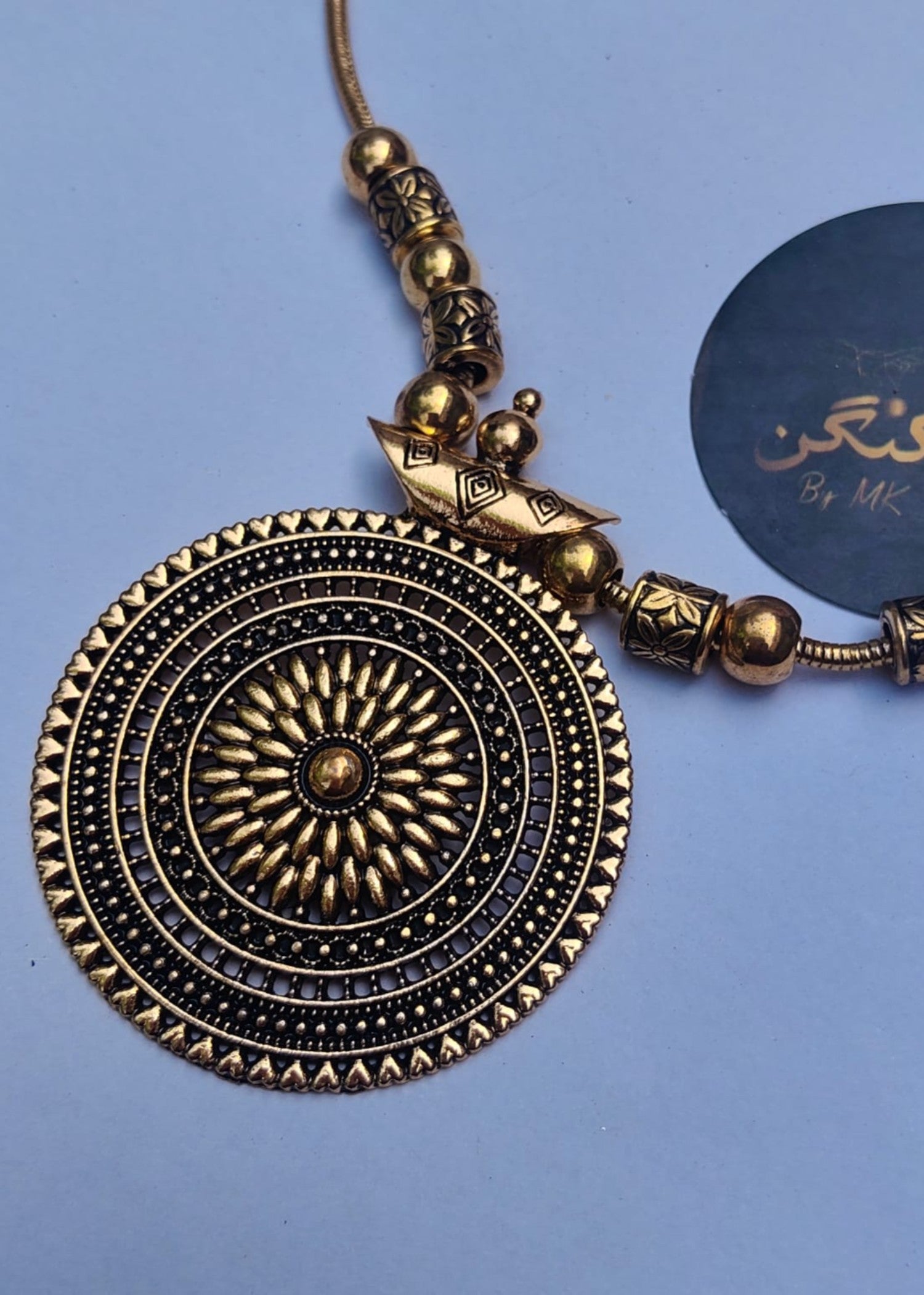 Jewelry Set in Golden brown Color by - Trendy Women Jewelry Set NRW0488