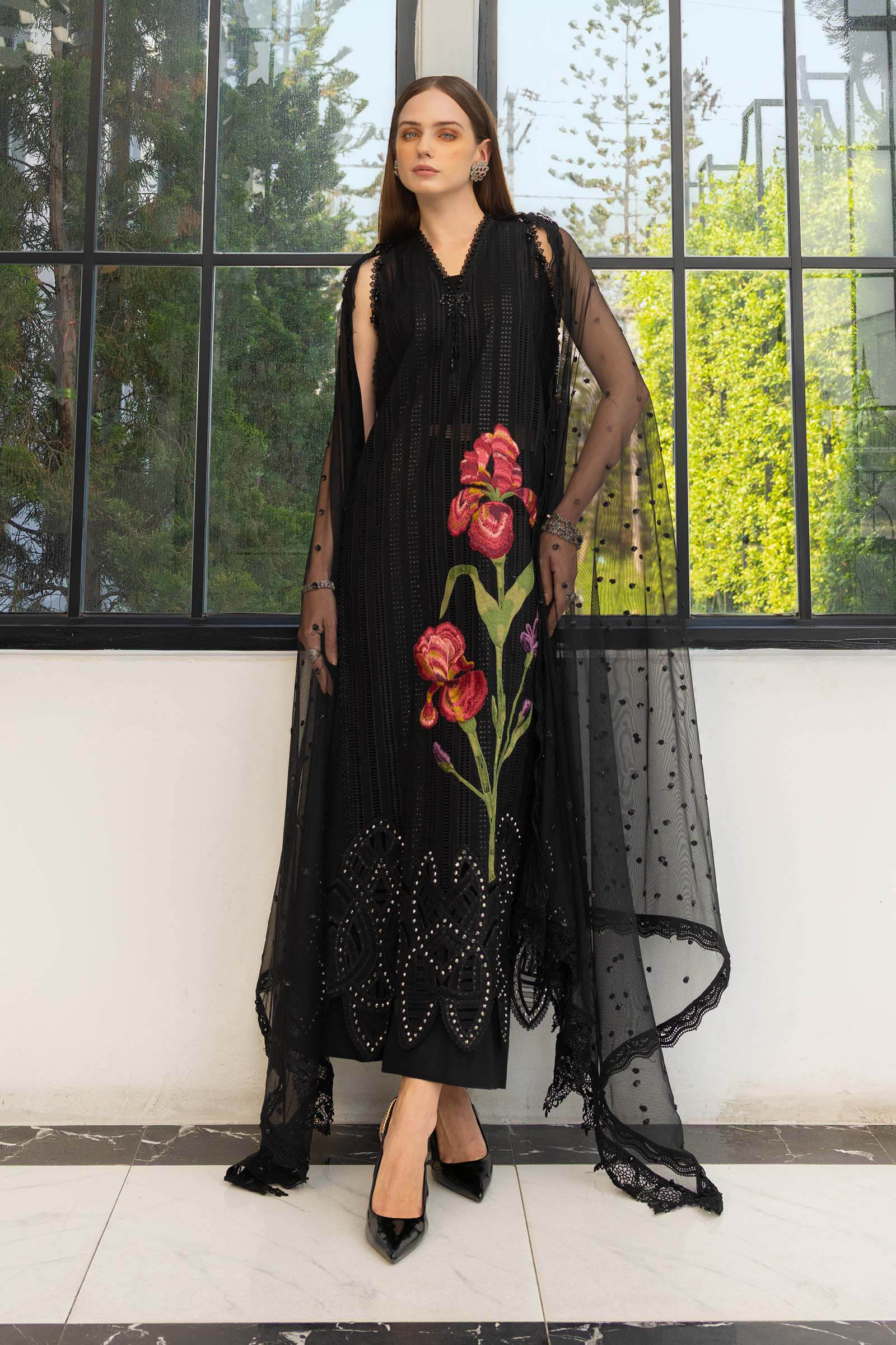 Eid Festive Luxury Lawn – EL26-10