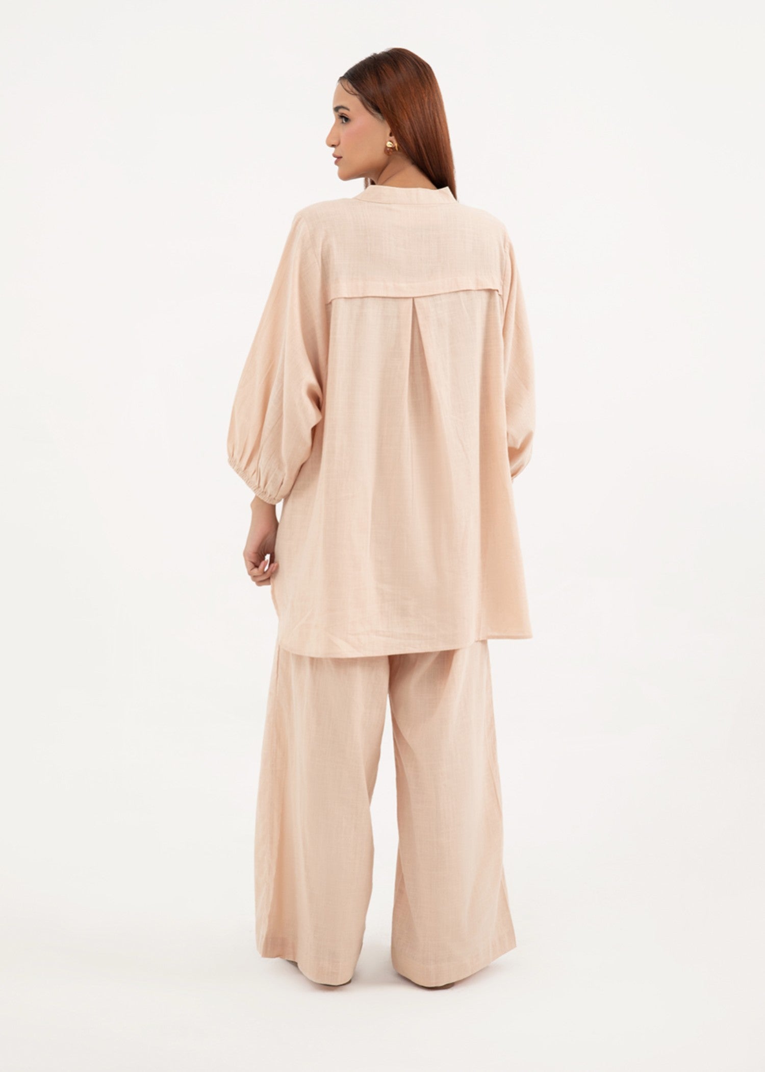 cotton Co Ord Sets in Sand brown
