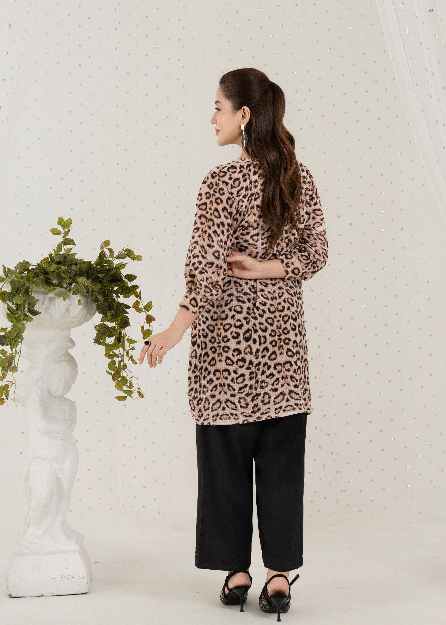 georgette Tunic in Multi