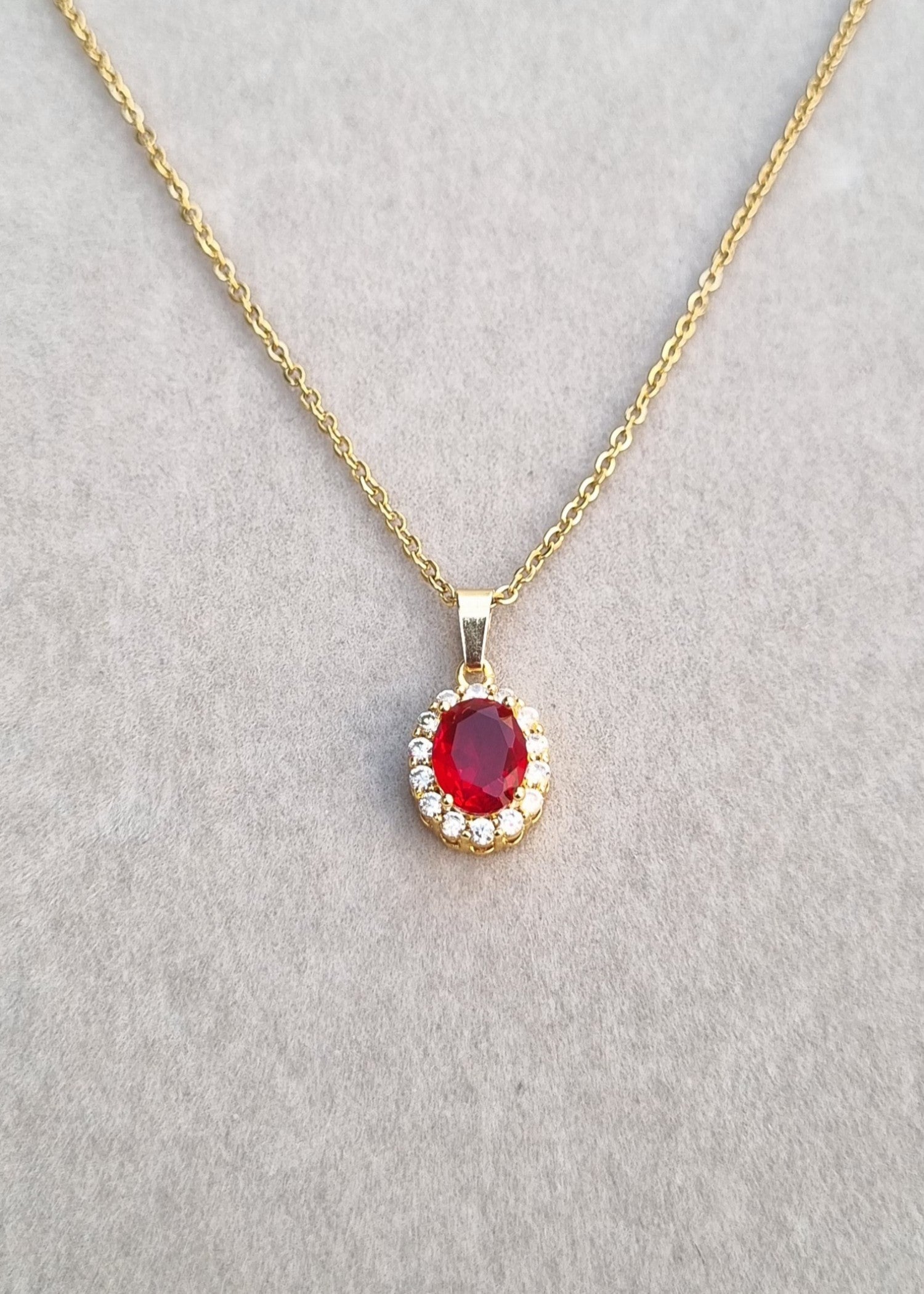 Necklace in Spicy red Color by - Trendy Women Necklace TLF5187