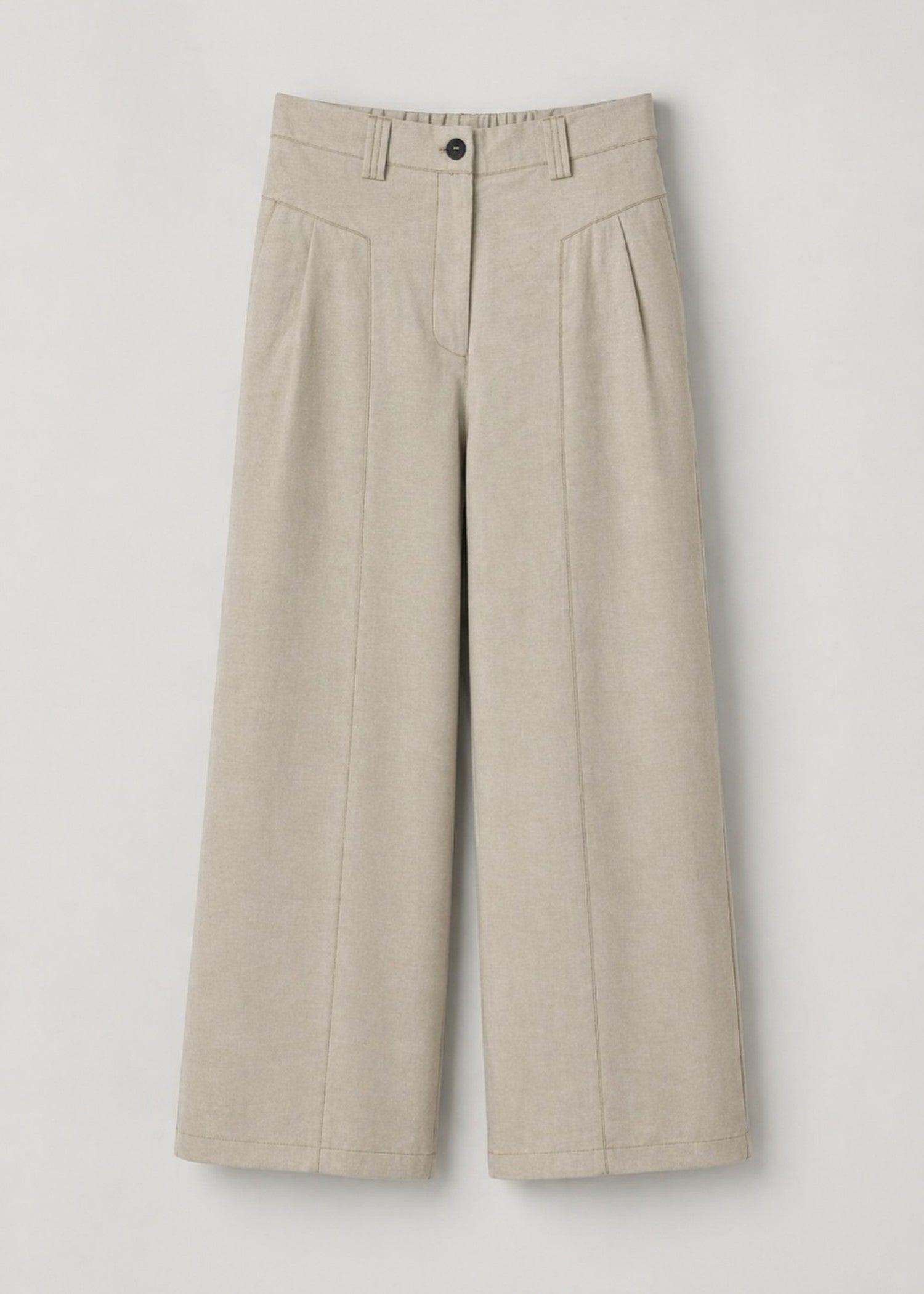 khaddar Pants in Beige