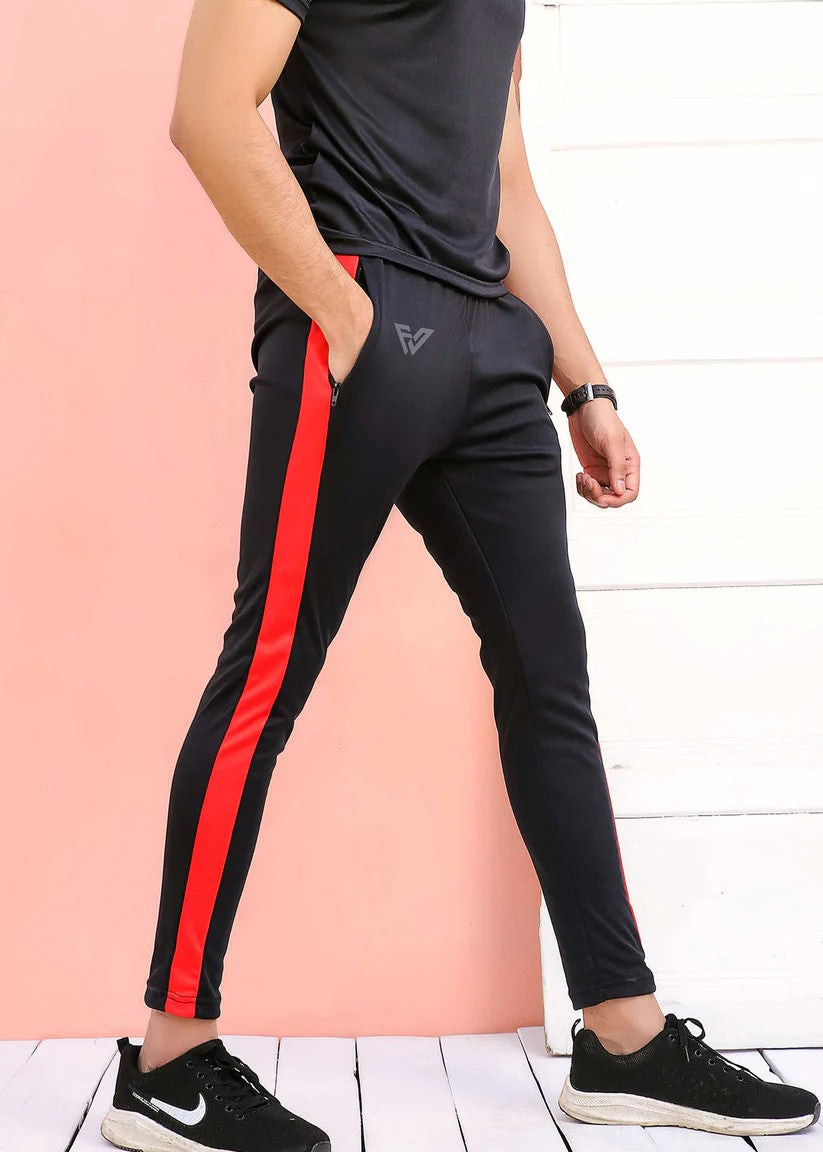polyester Trousers in Black
