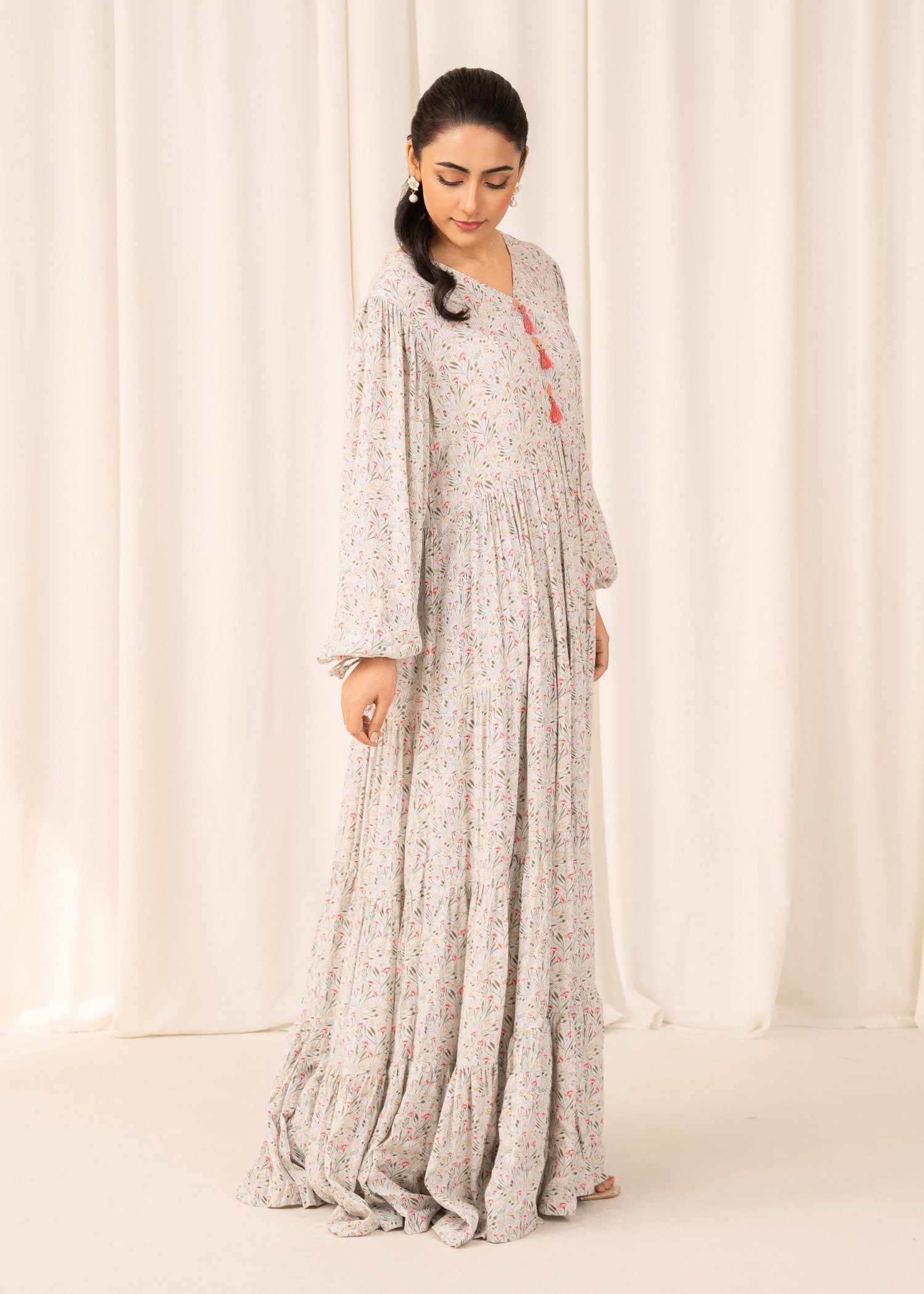 rayon Maxi in Ivory