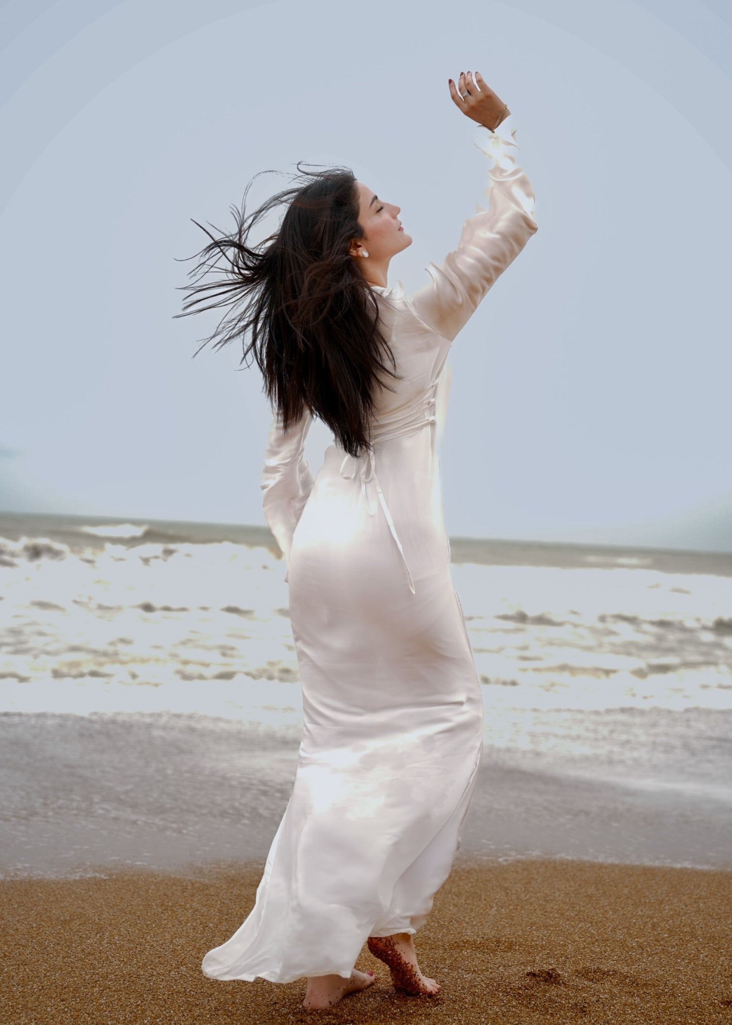 charmuse/shamooz Dress in White